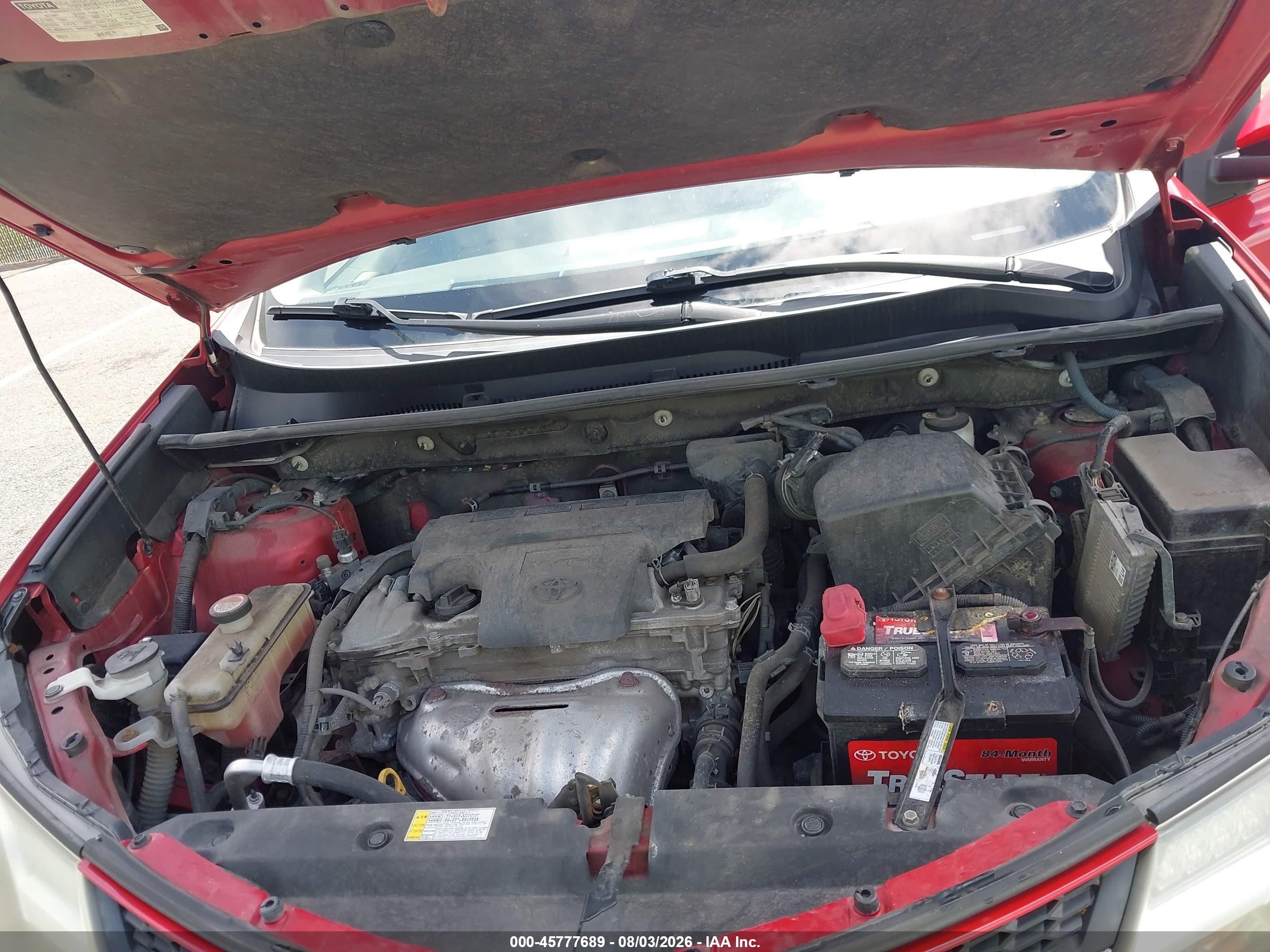 2015 Toyota Rav4 Xle Red vin: JTMRFREV8FD144931