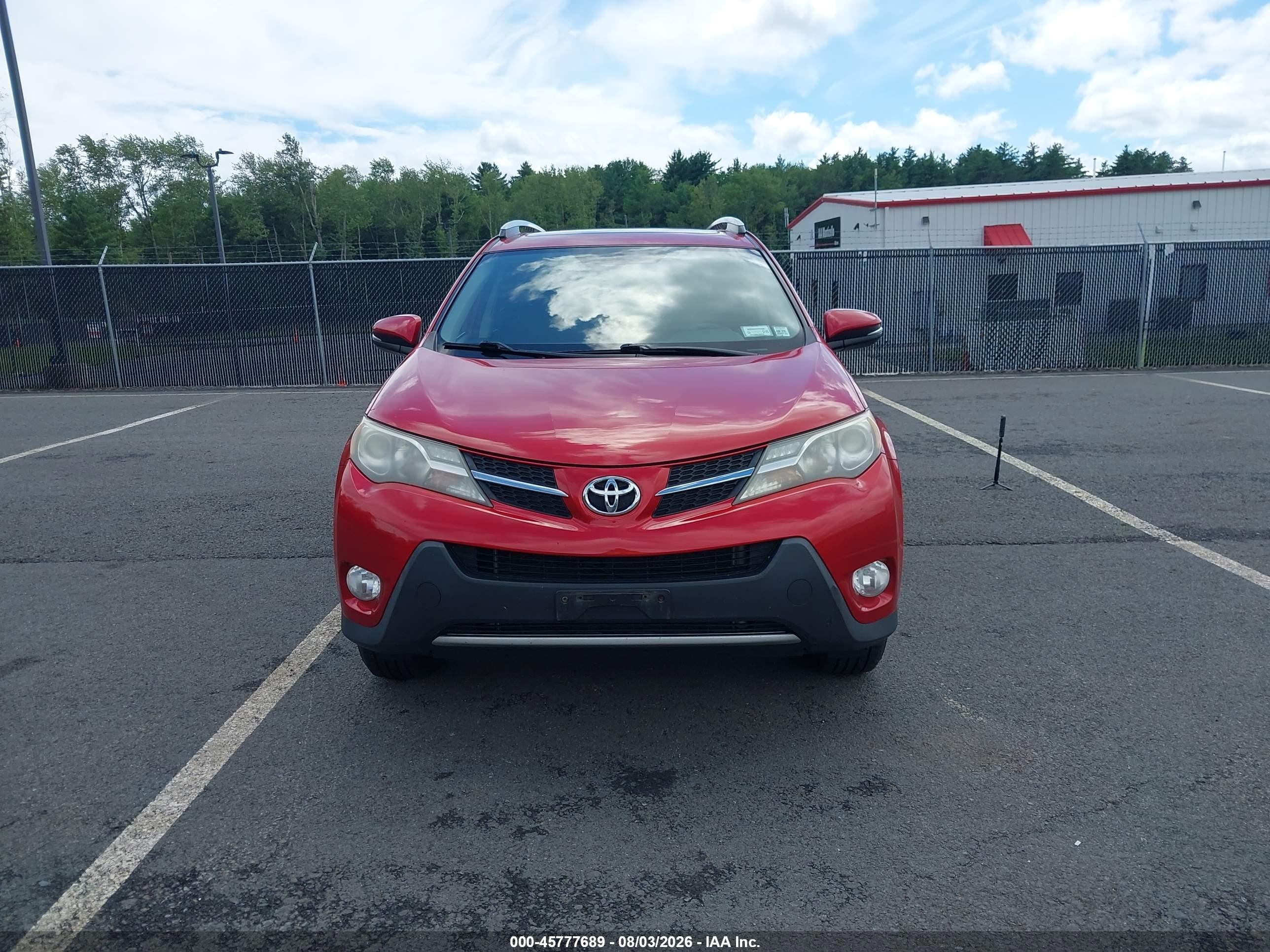 2015 Toyota Rav4 Xle Red vin: JTMRFREV8FD144931