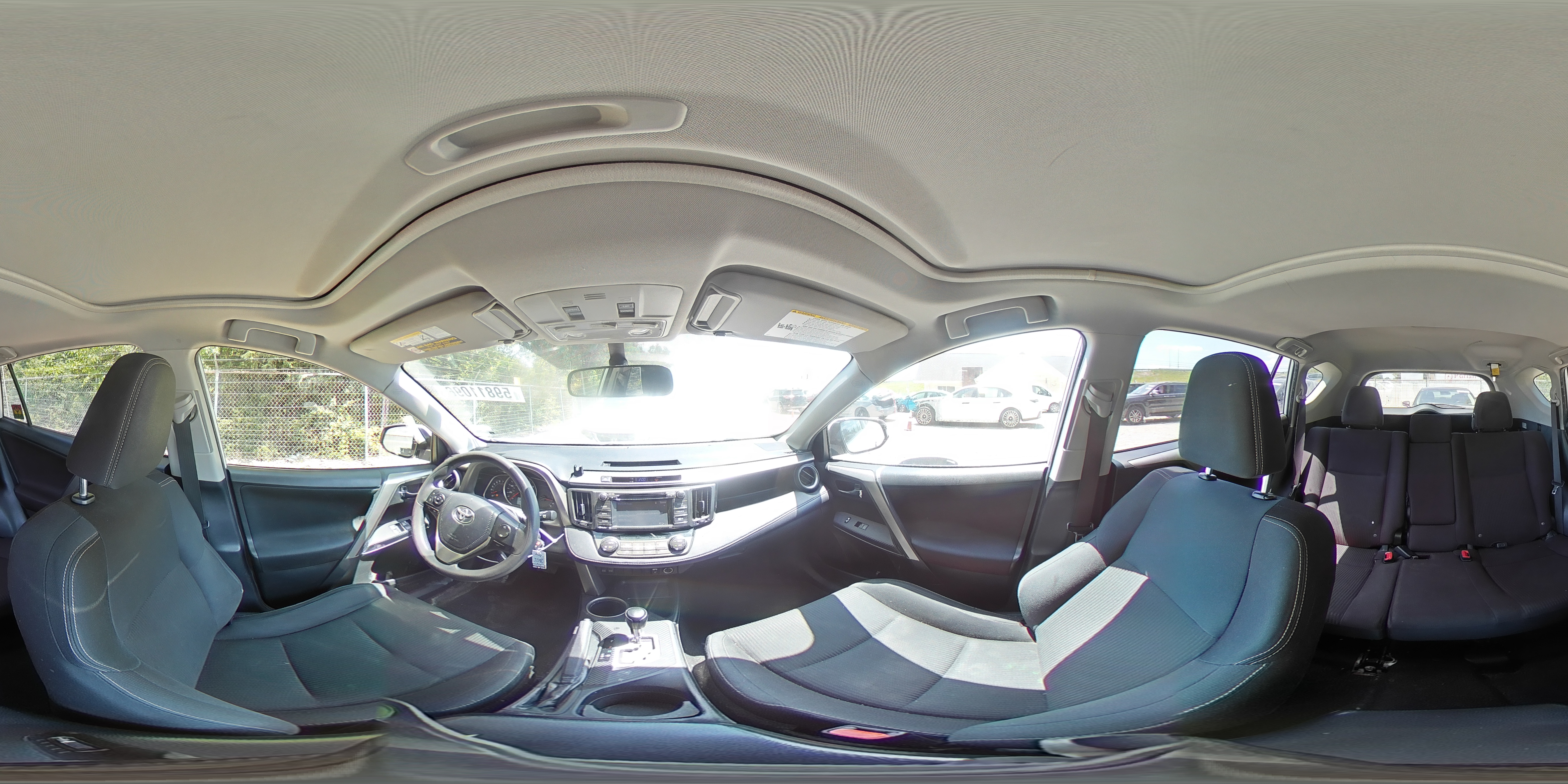 2015 Toyota Rav4 Xle White vin: JTMRFREV8FD168128