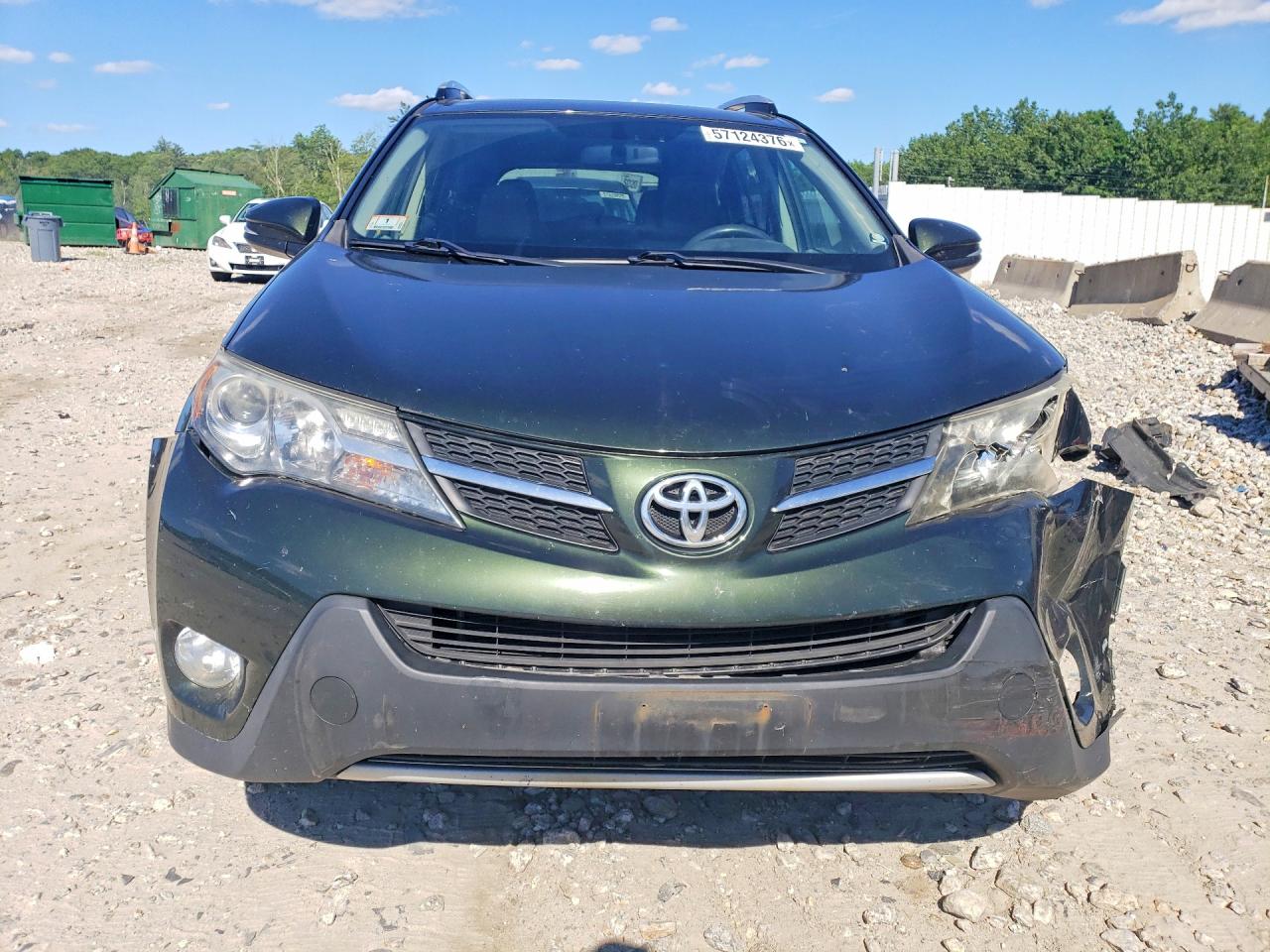 2013 Toyota Rav 4 Green vin: JTMRFREV9D5001171