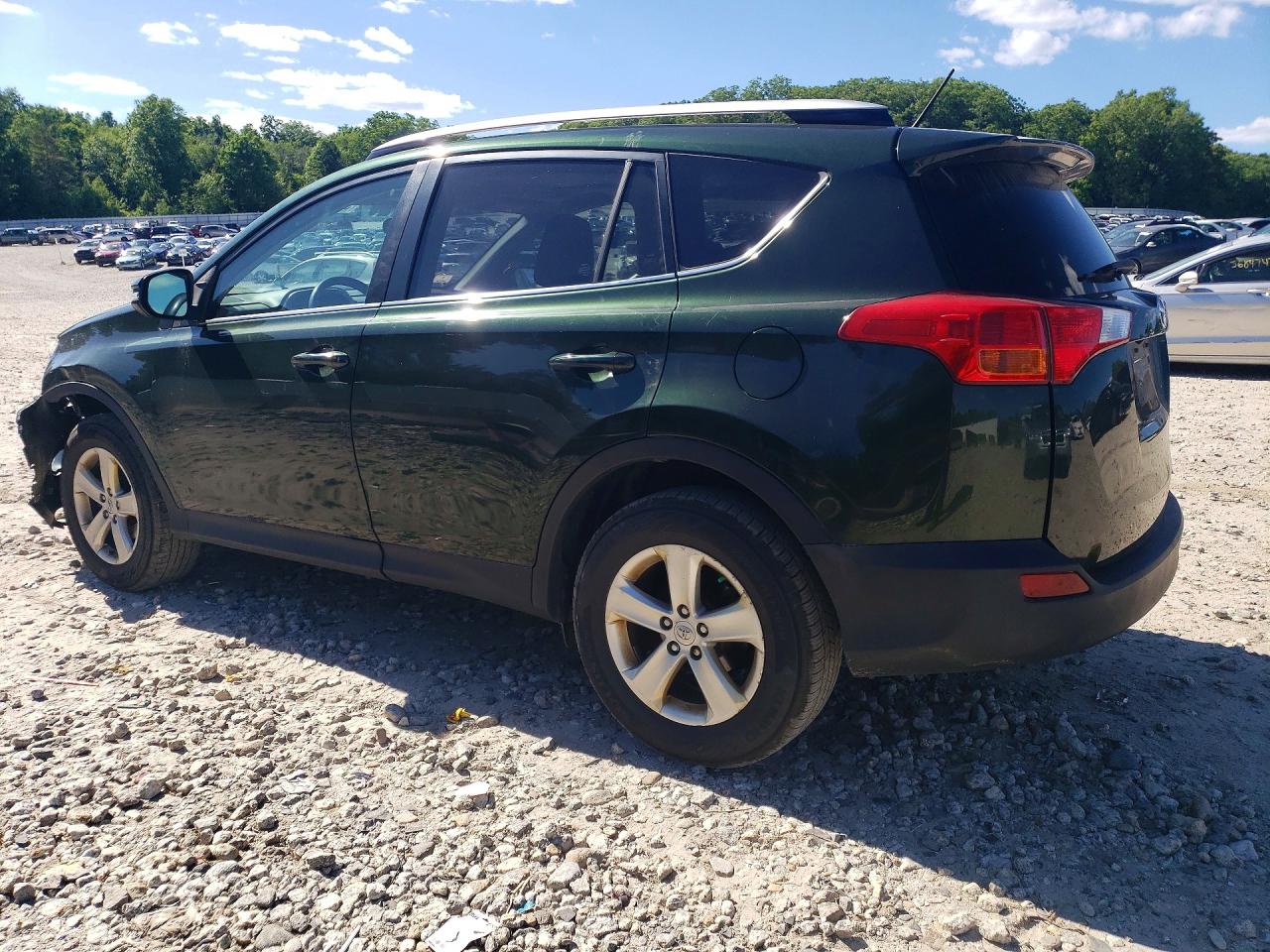 2013 Toyota Rav 4 Green vin: JTMRFREV9D5001171