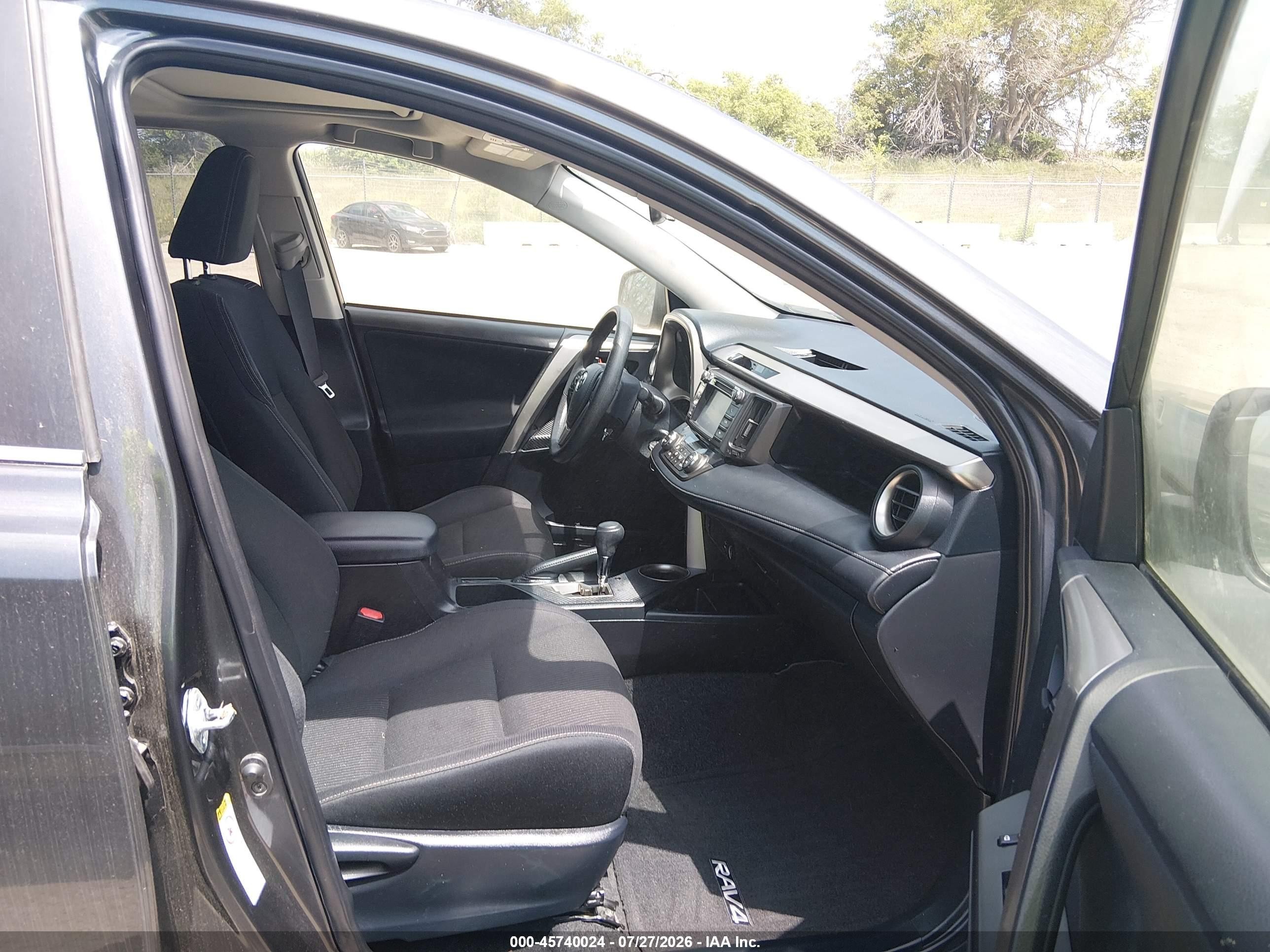 2013 Toyota Rav4 Xle Gray vin: JTMRFREV9D5023543
