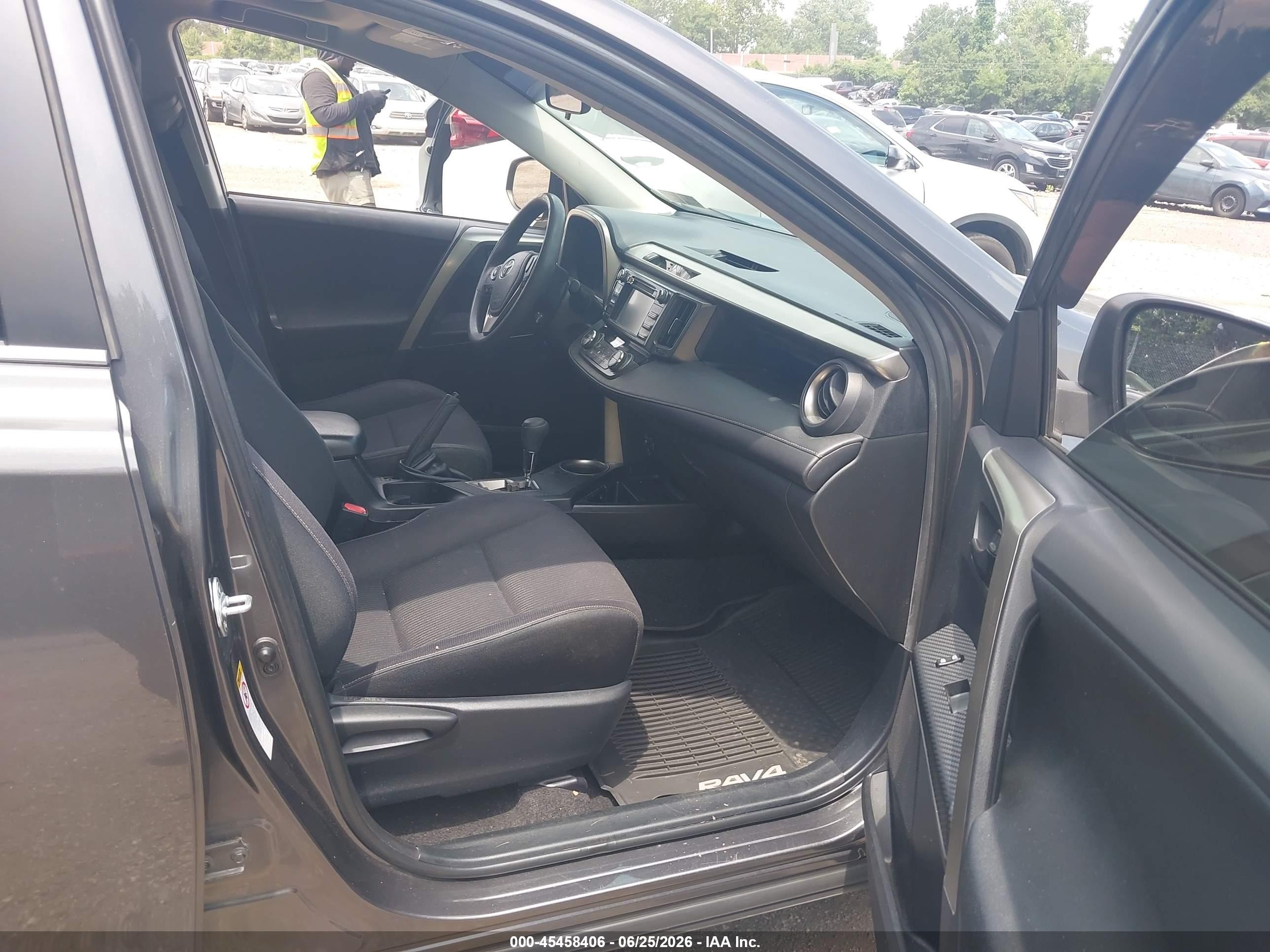2013 Toyota Rav4 Xle Gray vin: JTMRFREV9D5027088