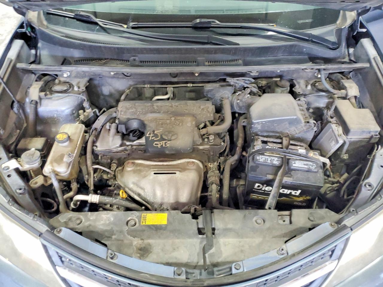 2013 Toyota Rav4 Xle Blue vin: JTMRFREV9DD025590