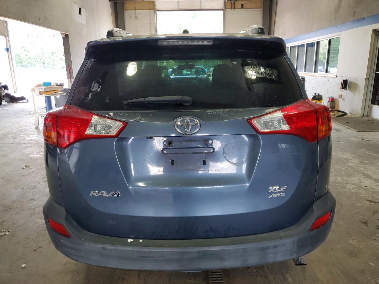 2013 Toyota Rav4 Xle Blue vin: JTMRFREV9DD025590