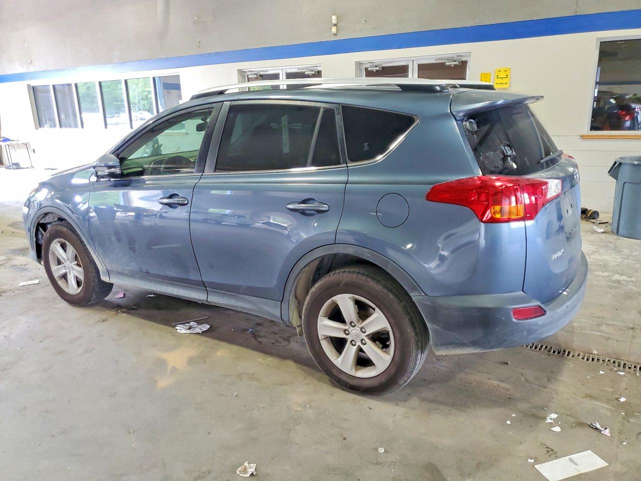 2013 Toyota Rav4 Xle Blue vin: JTMRFREV9DD025590