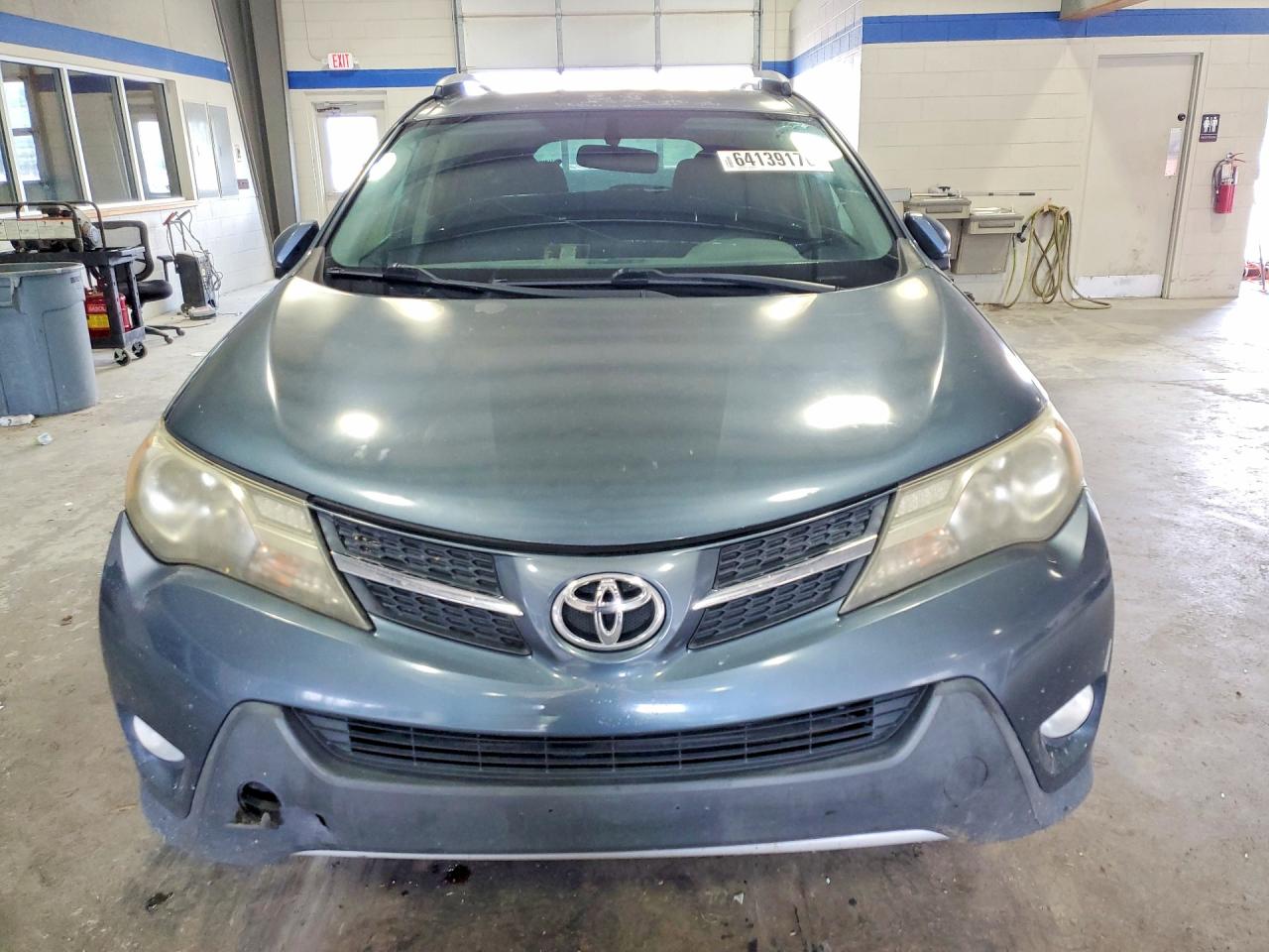 2013 Toyota Rav4 Xle Blue vin: JTMRFREV9DD025590