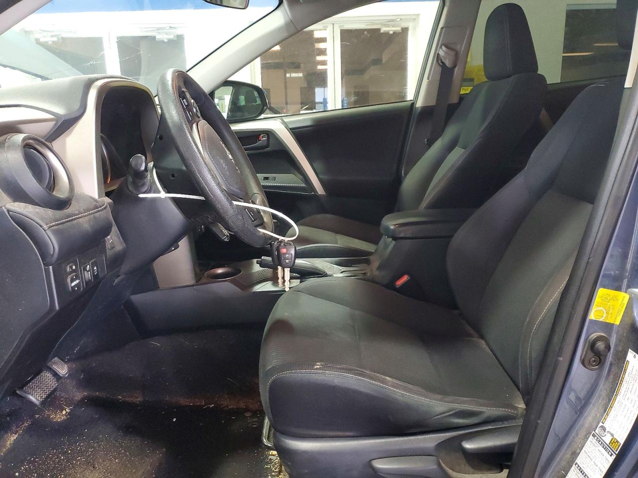 2013 Toyota Rav4 Xle Blue vin: JTMRFREV9DD025590
