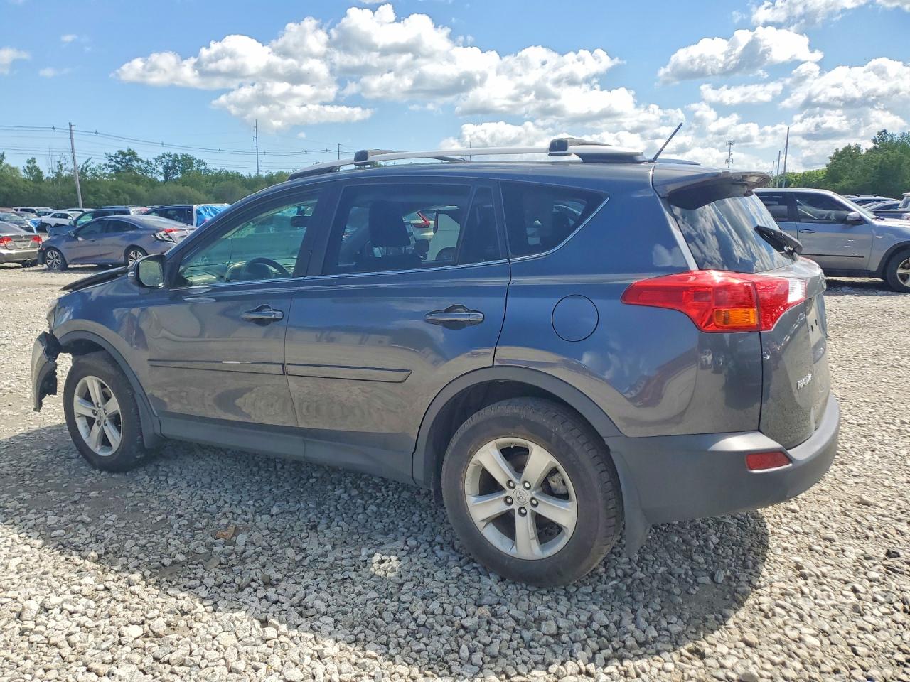 2013 Toyota Rav4 Xle Gray vin: JTMRFREV9DD045080