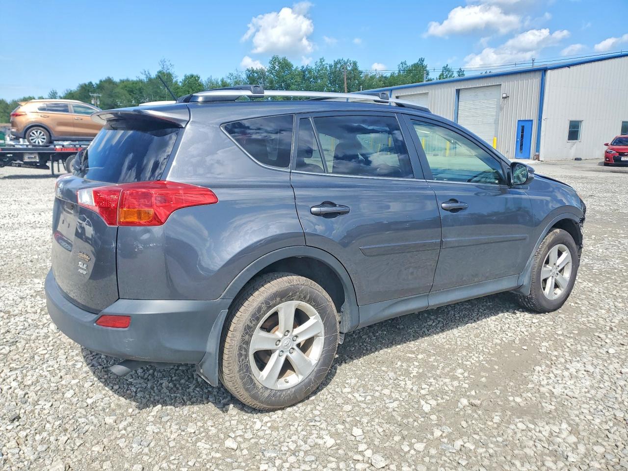 2013 Toyota Rav4 Xle Gray vin: JTMRFREV9DD045080