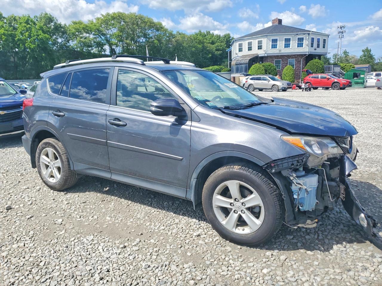 2013 Toyota Rav4 Xle Gray vin: JTMRFREV9DD045080