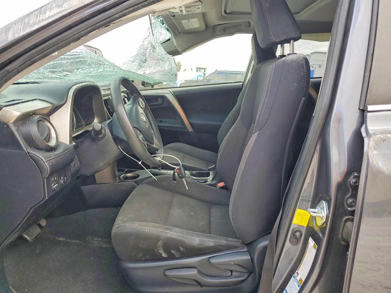 2013 Toyota Rav4 Xle Gray vin: JTMRFREV9DD045564