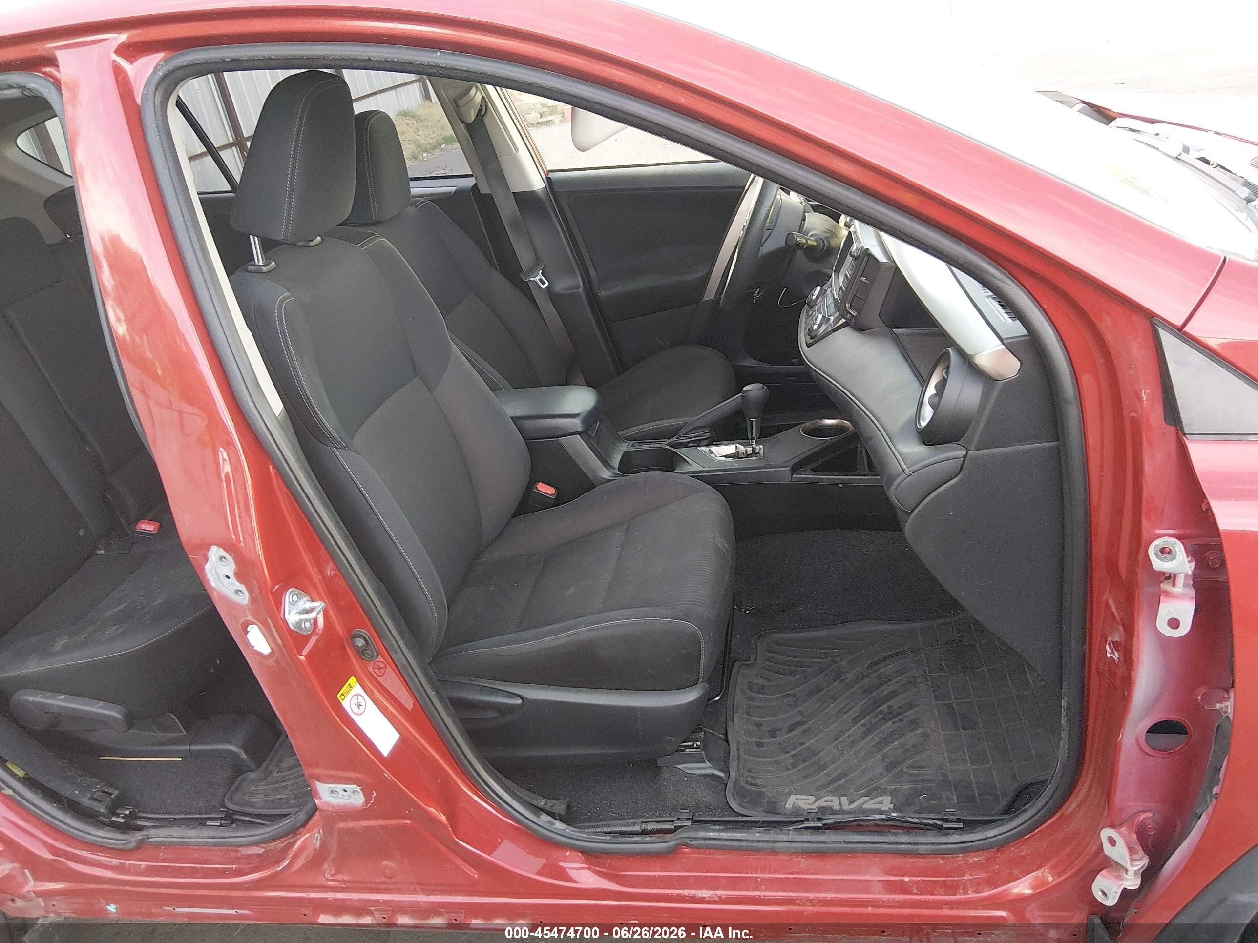 2014 Toyota Rav4 Xle Red vin: JTMRFREV9ED083801