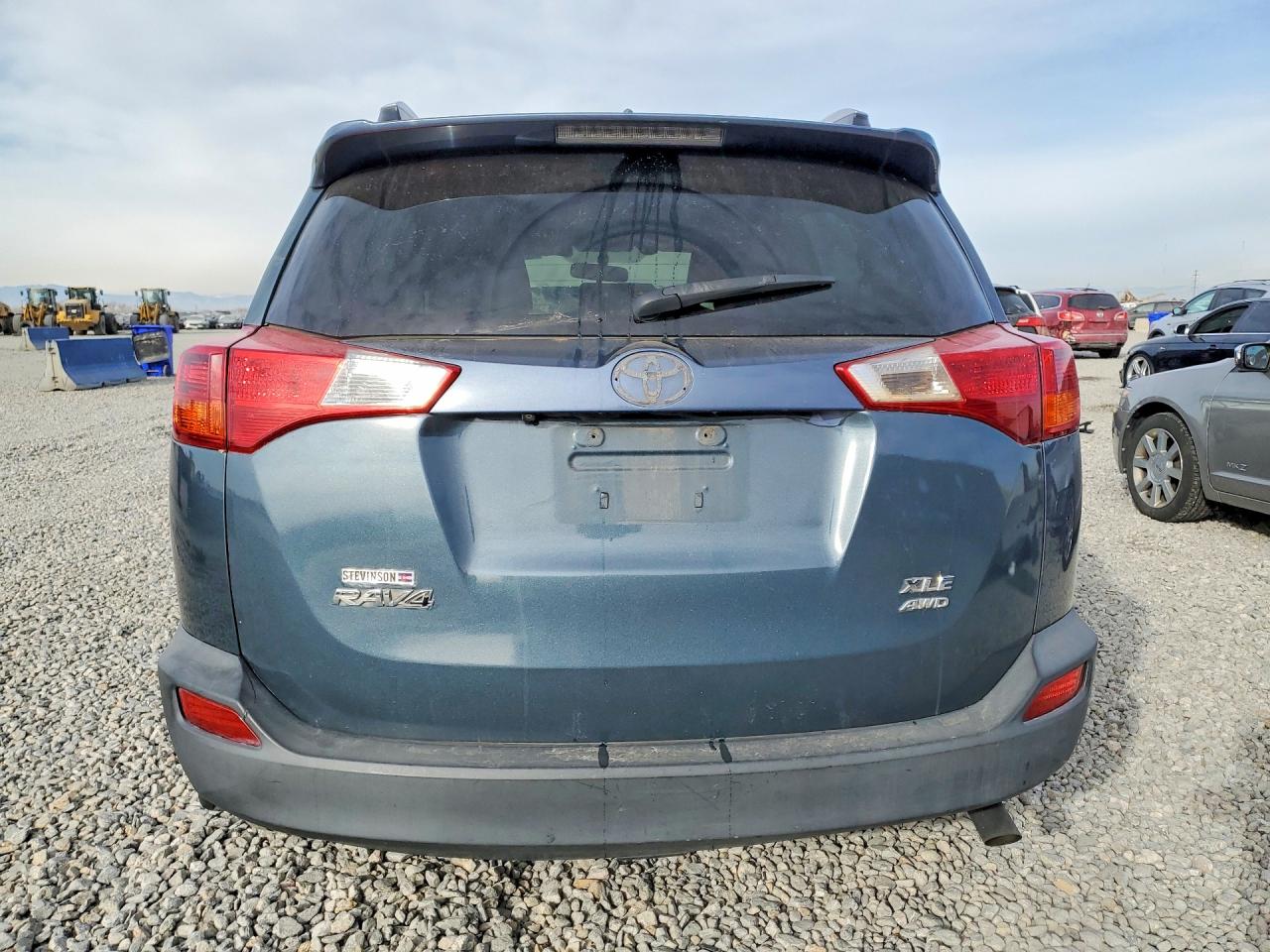 2014 Toyota Rav4 Xle Синий vin: JTMRFREV9ED091820