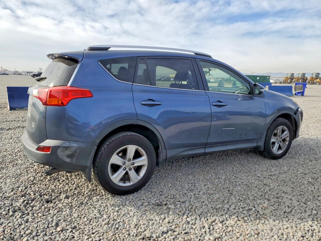 2014 Toyota Rav4 Xle Синий vin: JTMRFREV9ED091820