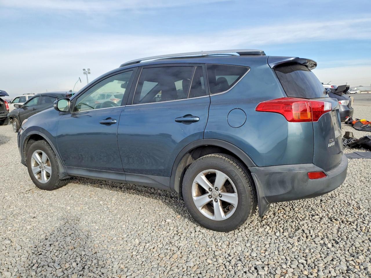 2014 Toyota Rav4 Xle Синий vin: JTMRFREV9ED091820