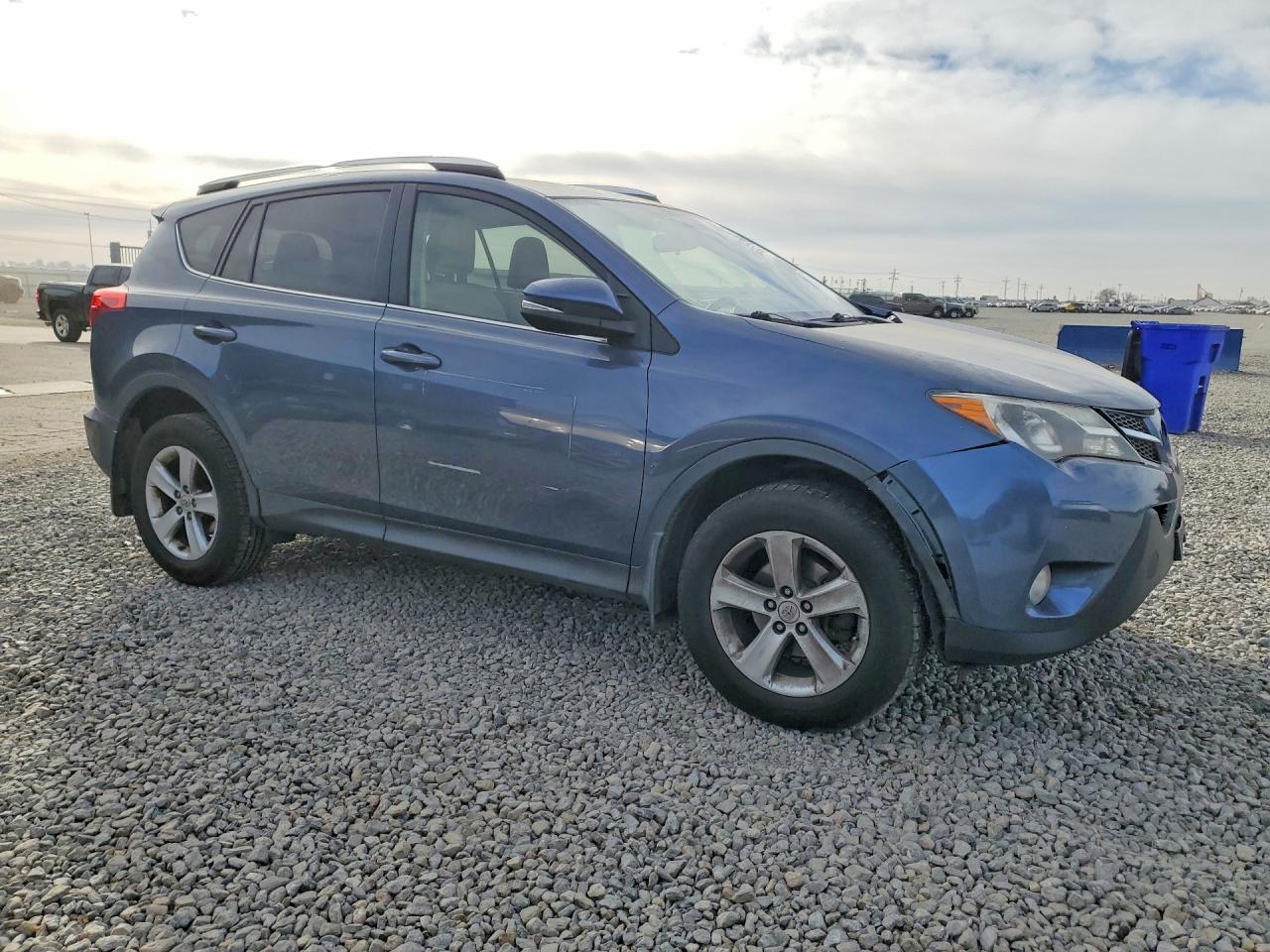 2014 Toyota Rav4 Xle Синий vin: JTMRFREV9ED091820