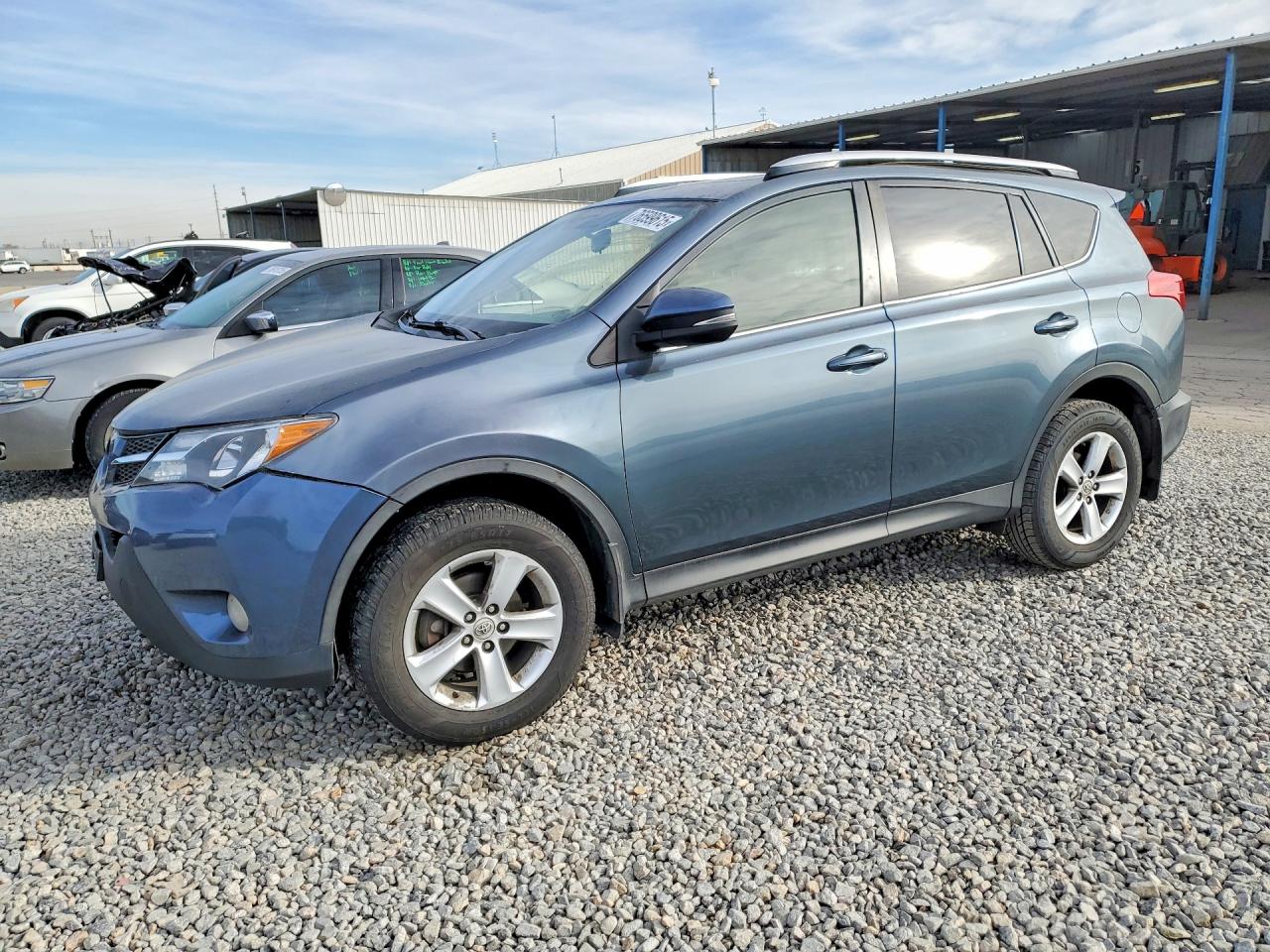 2014 Toyota Rav4 Xle Синий vin: JTMRFREV9ED091820