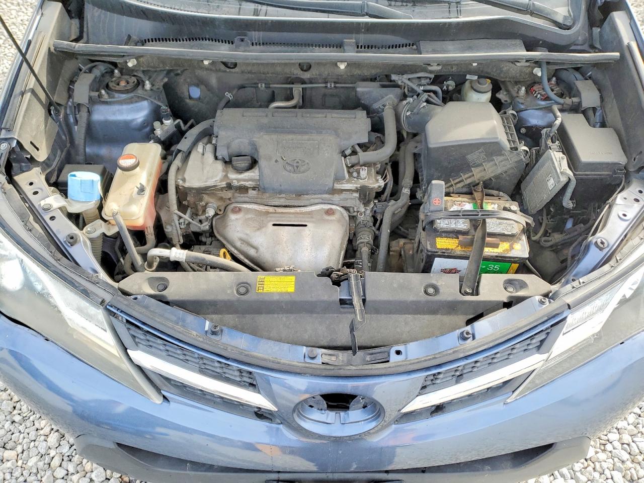 2014 Toyota Rav4 Xle Синий vin: JTMRFREV9ED091820