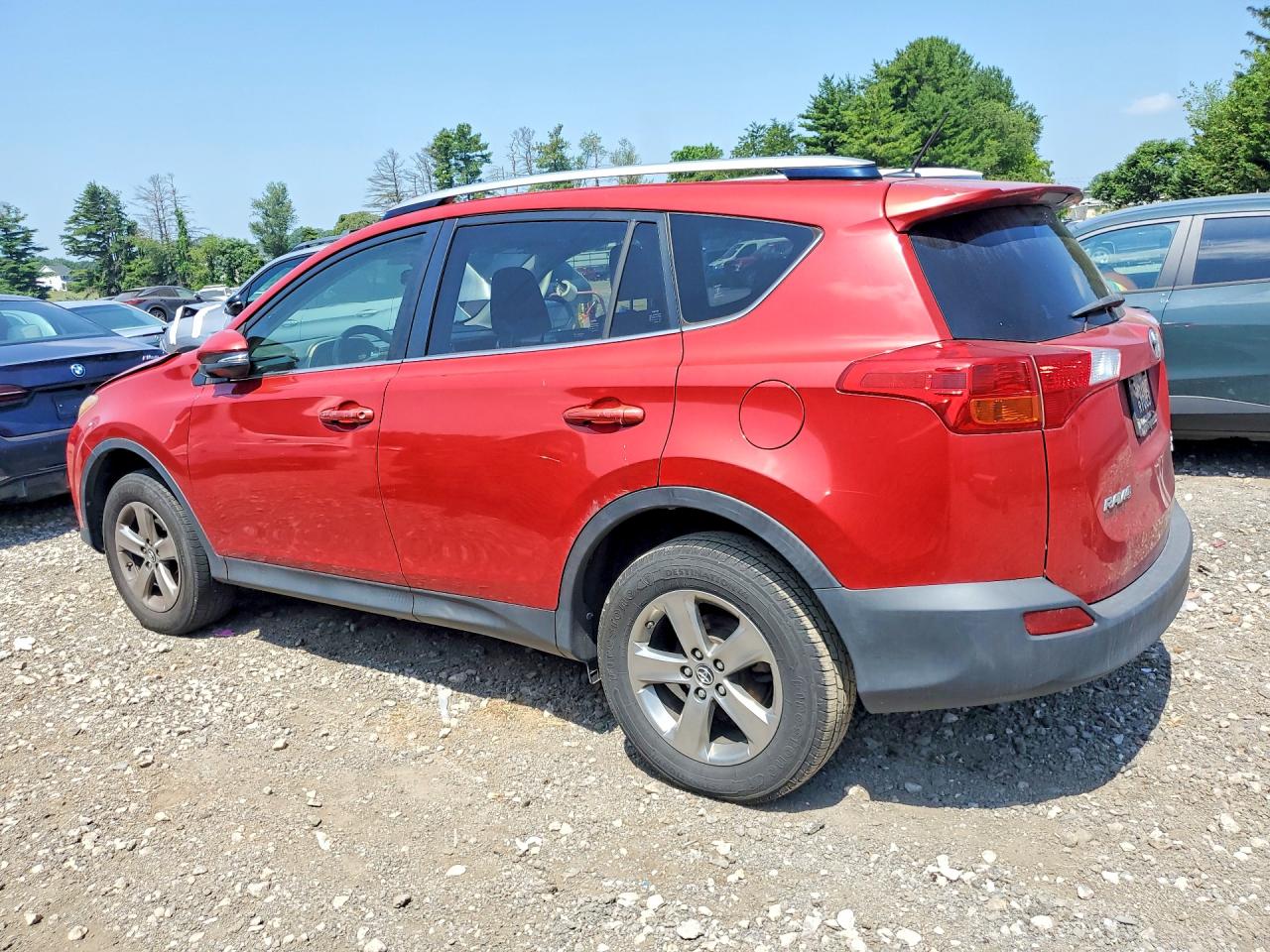 2015 Toyota Rav4 Xle Red vin: JTMRFREV9FD097666