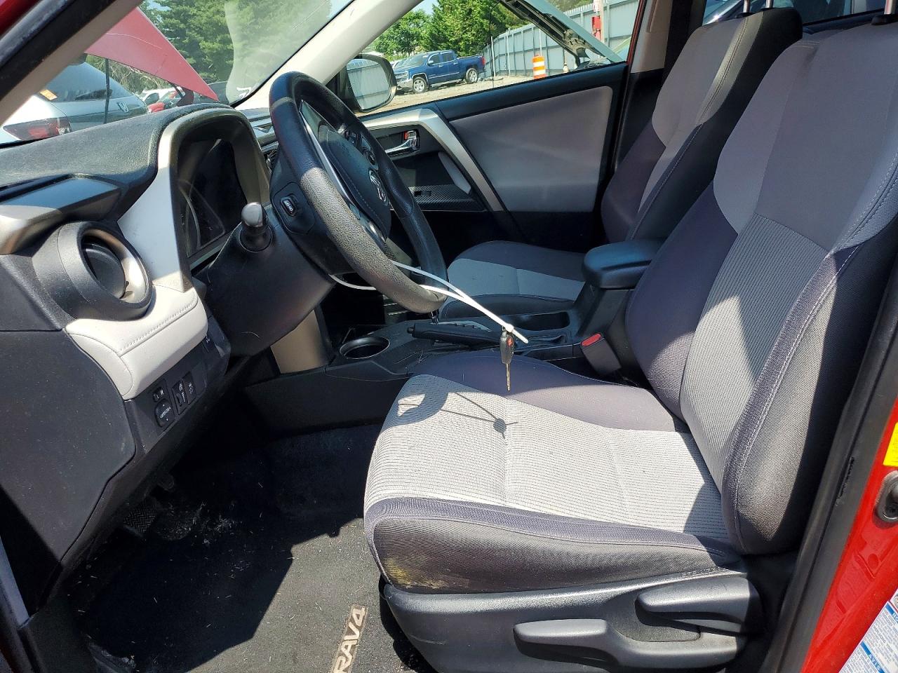 2015 Toyota Rav4 Xle Red vin: JTMRFREV9FD097666