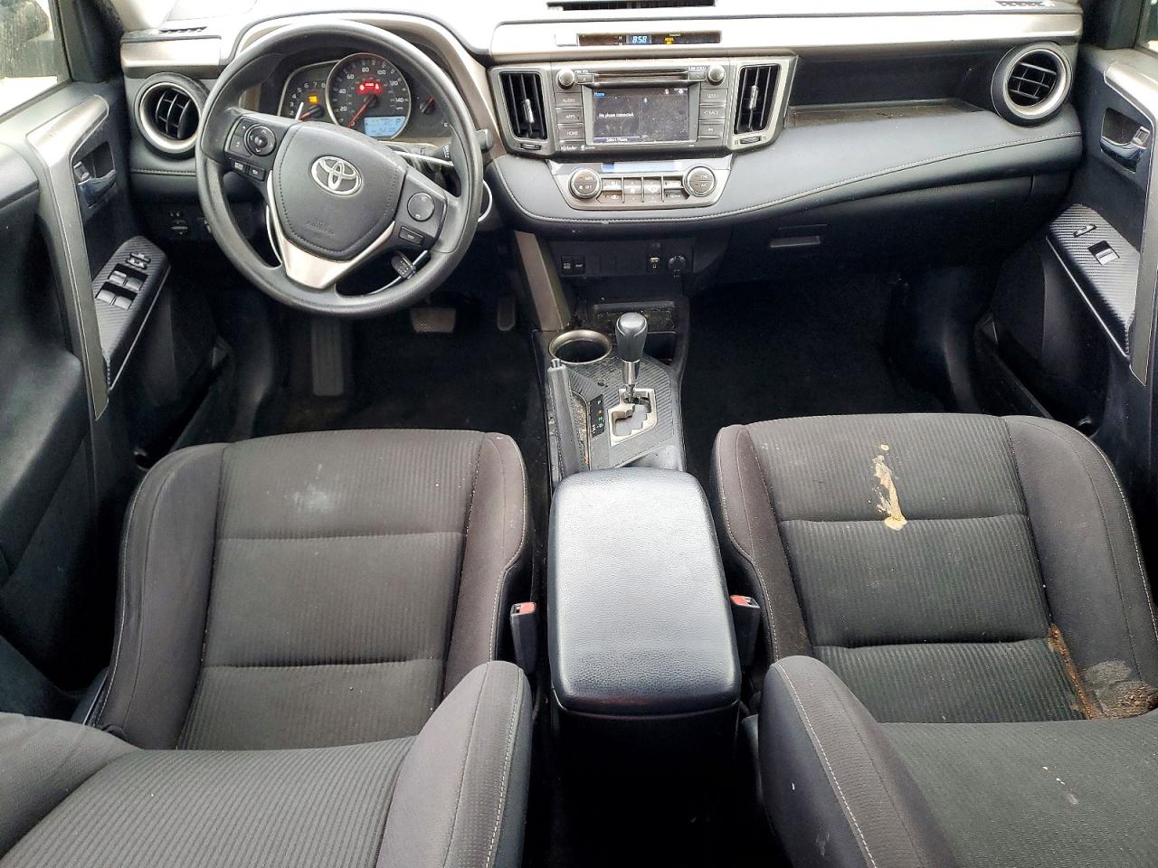 2015 Toyota Rav4 Xle Gray vin: JTMRFREV9FD155470