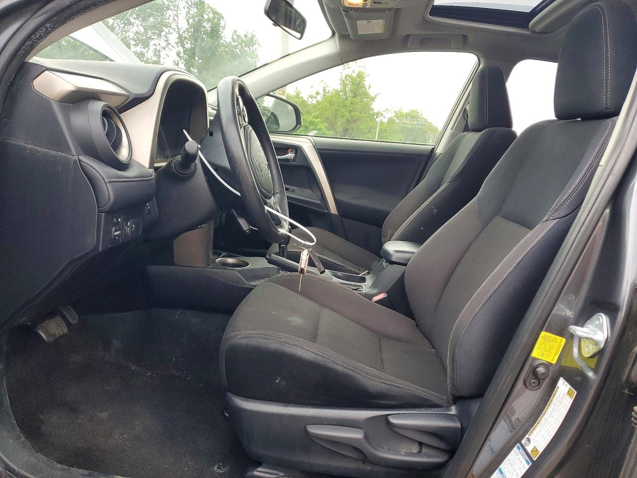 2015 Toyota Rav4 Xle Gray vin: JTMRFREV9FD155470