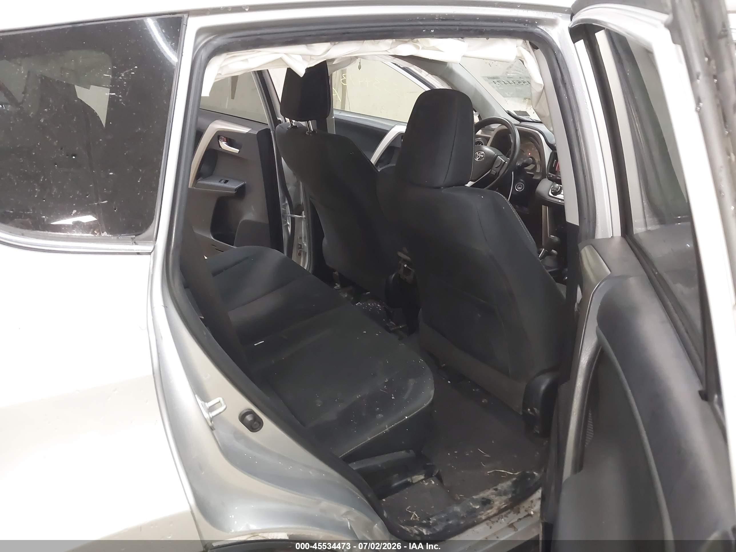 2015 Toyota Rav4 Xle Silver vin: JTMRFREV9FJ014495