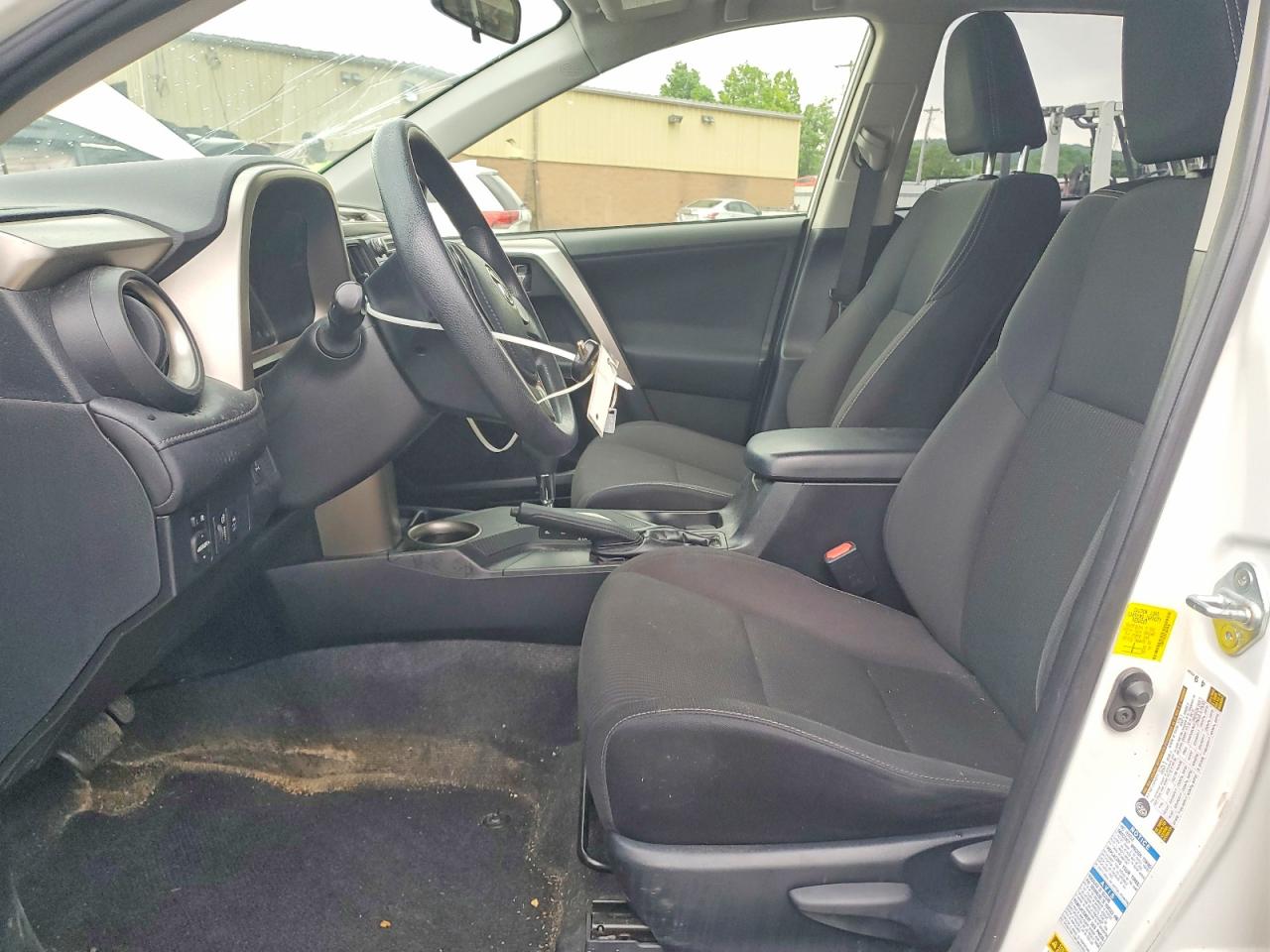 2015 Toyota Rav4 Xle White vin: JTMRFREV9FJ047030