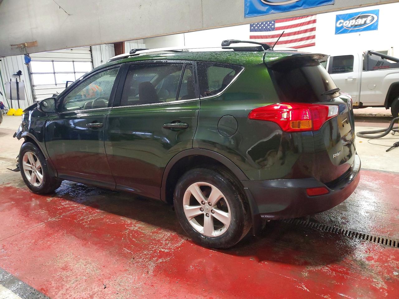 2013 Toyota Rav 4 Green vin: JTMRFREVXD5008436