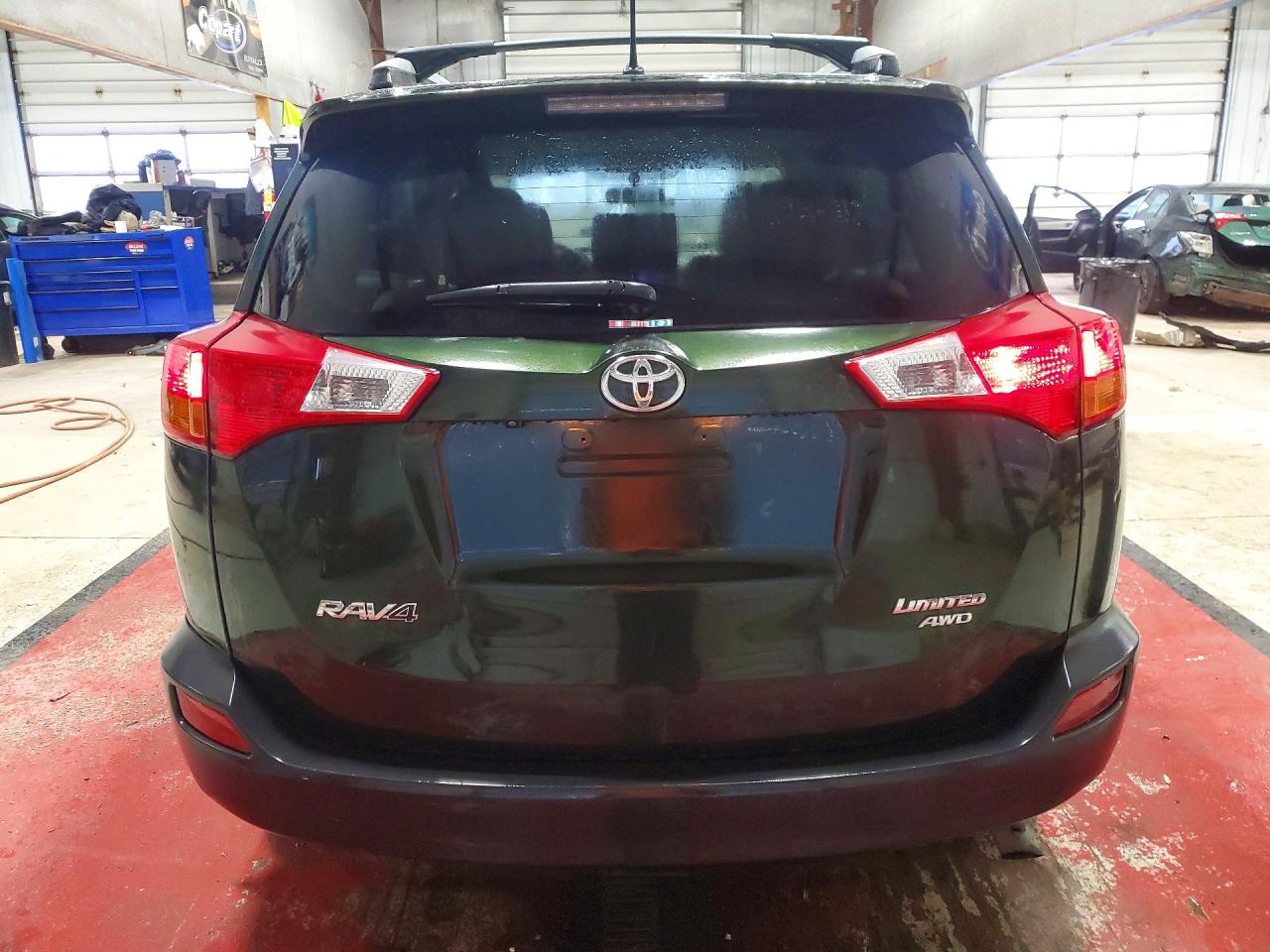 2013 Toyota Rav 4 Green vin: JTMRFREVXD5008436