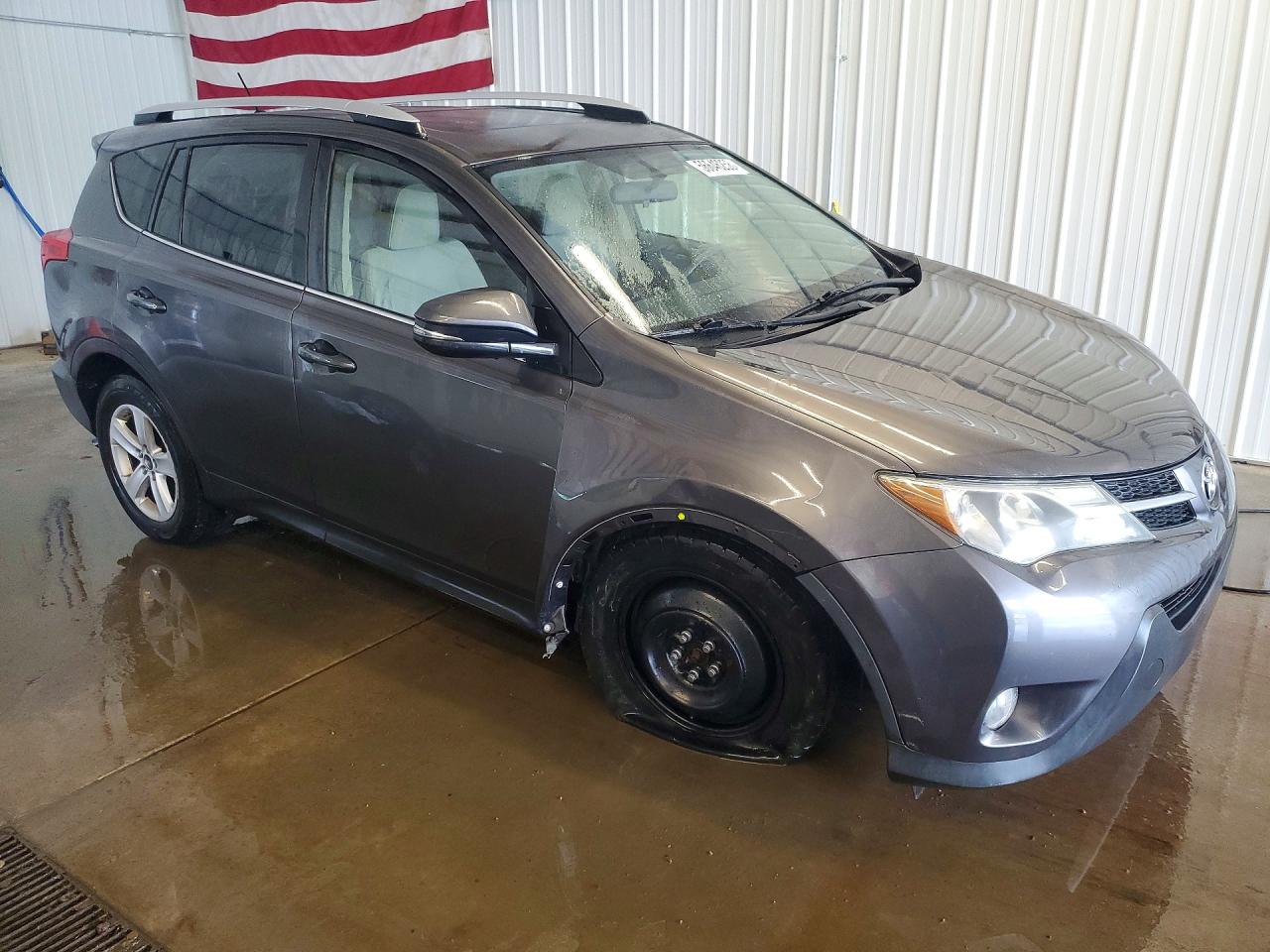 2013 Toyota Rav4 Xle Gray vin: JTMRFREVXD5027360
