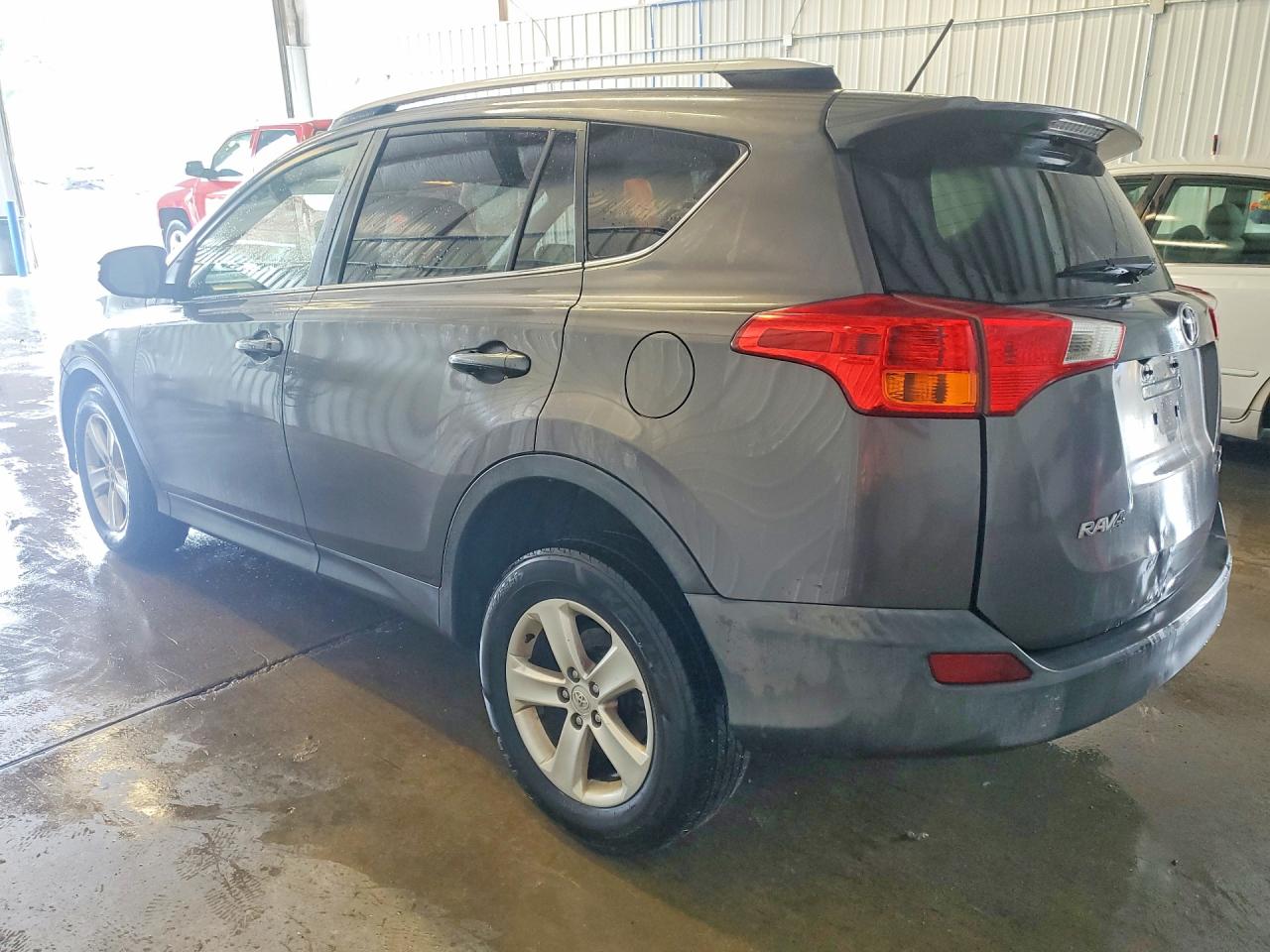 2013 Toyota Rav4 Xle Gray vin: JTMRFREVXD5027360