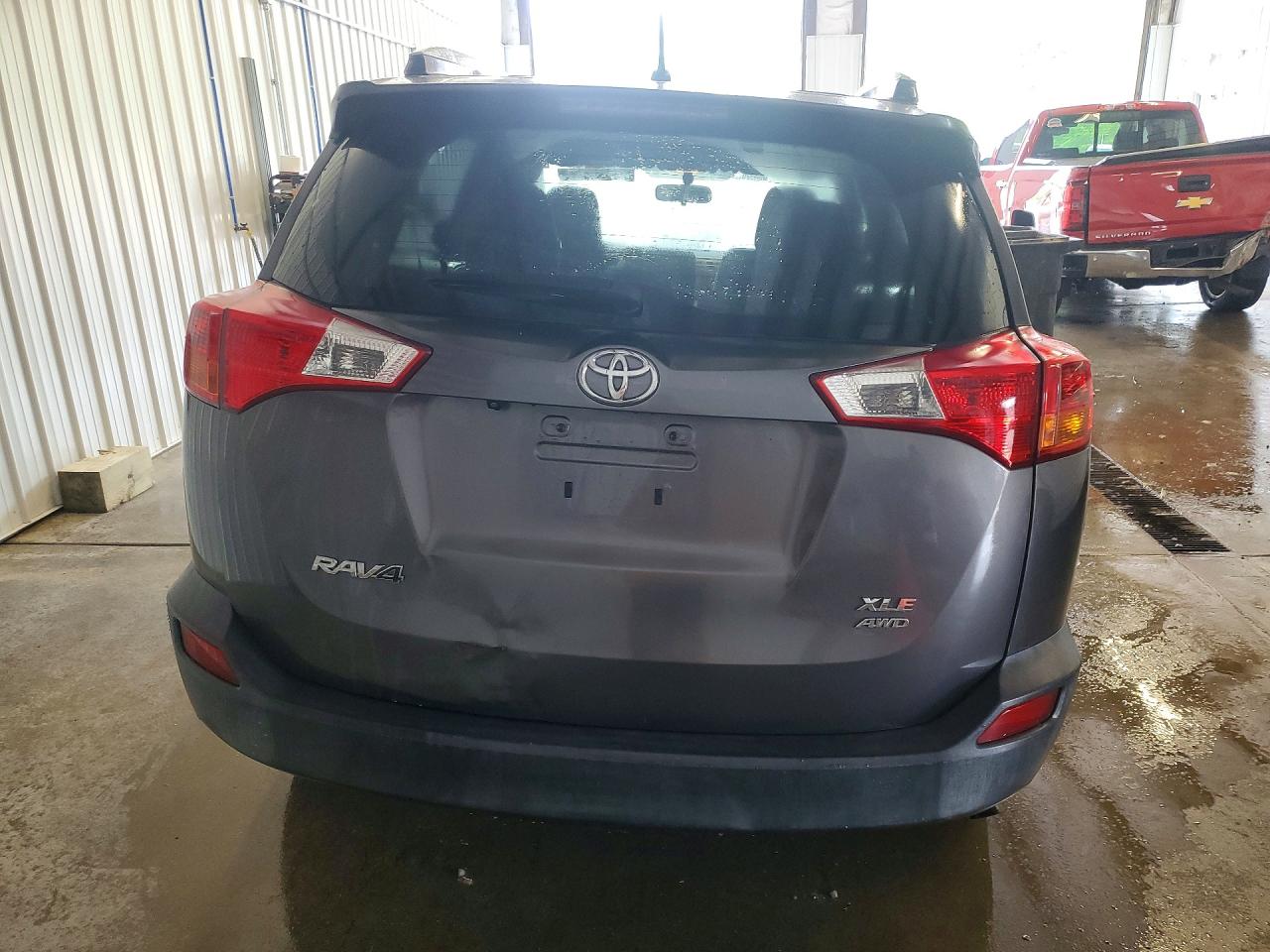 2013 Toyota Rav4 Xle Gray vin: JTMRFREVXD5027360