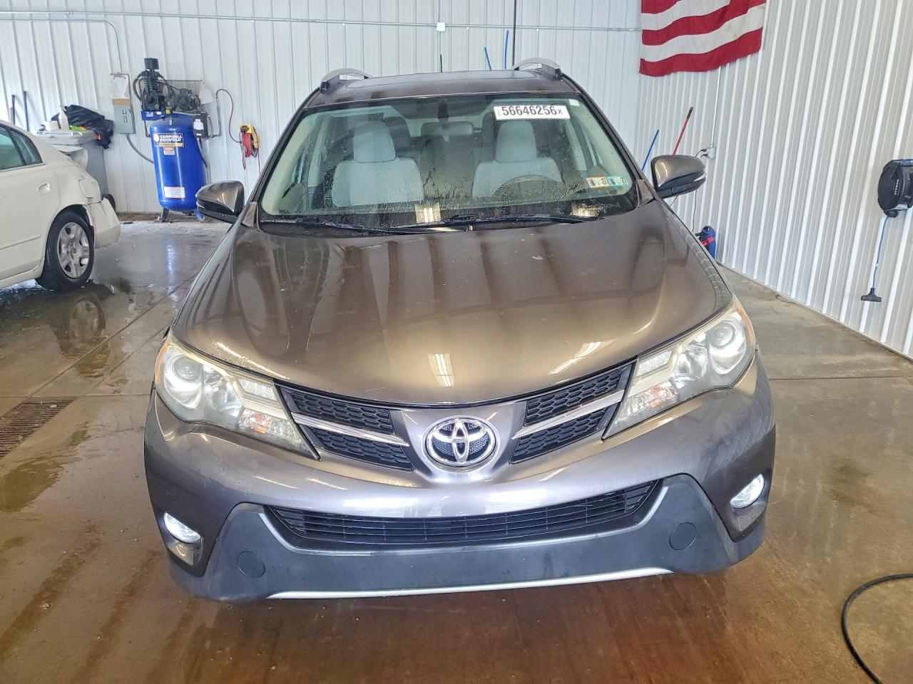 2013 Toyota Rav4 Xle Gray vin: JTMRFREVXD5027360