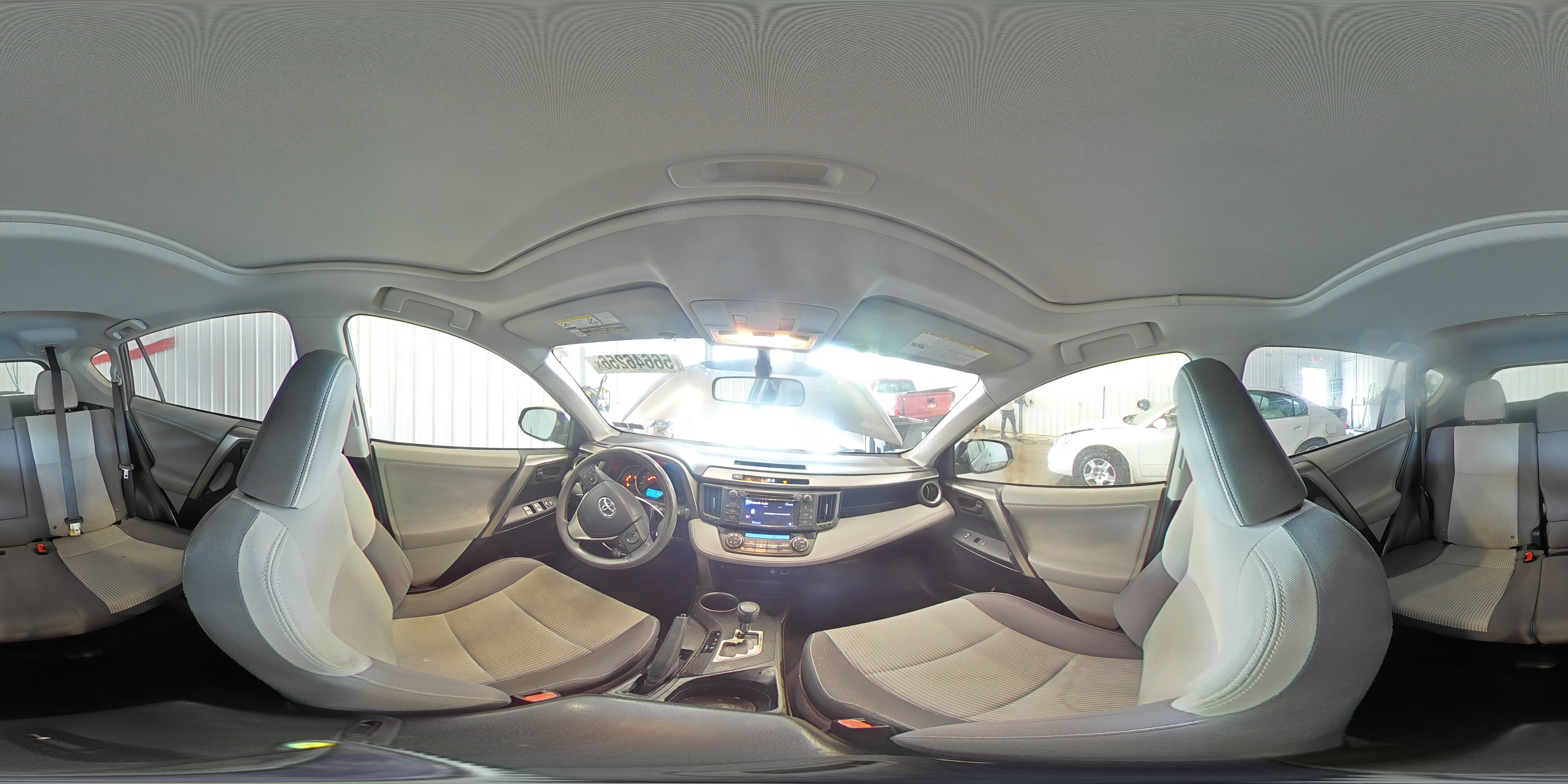 2013 Toyota Rav4 Xle Gray vin: JTMRFREVXD5027360