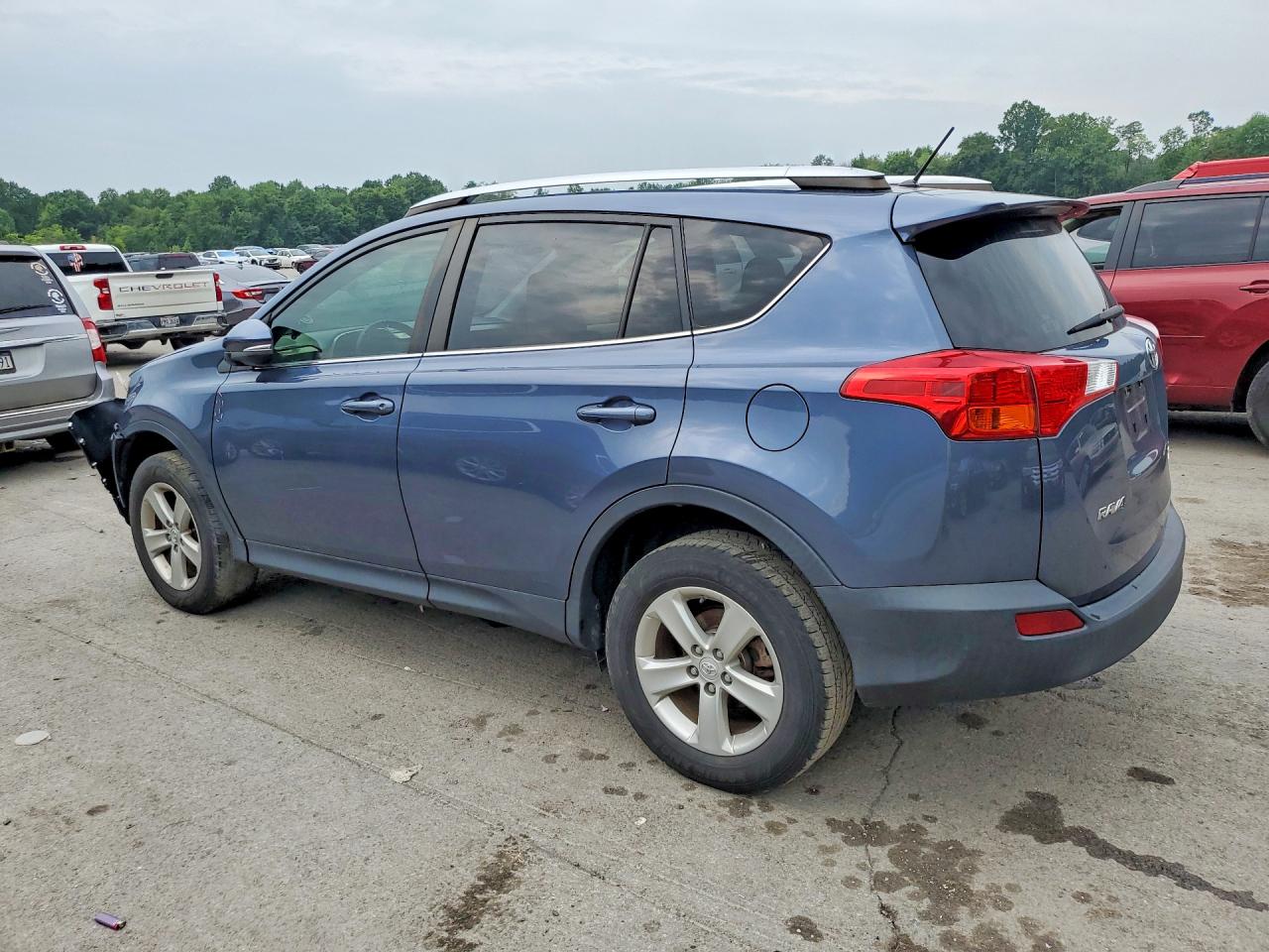 2013 Toyota Rav4 Xle Blue vin: JTMRFREVXDD004893