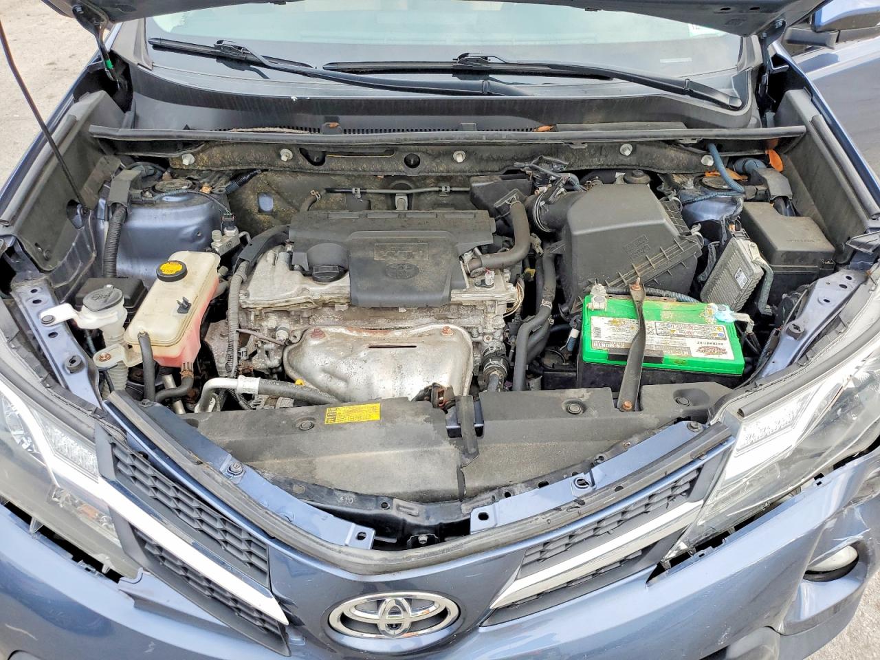 2013 Toyota Rav4 Xle Blue vin: JTMRFREVXDD004893