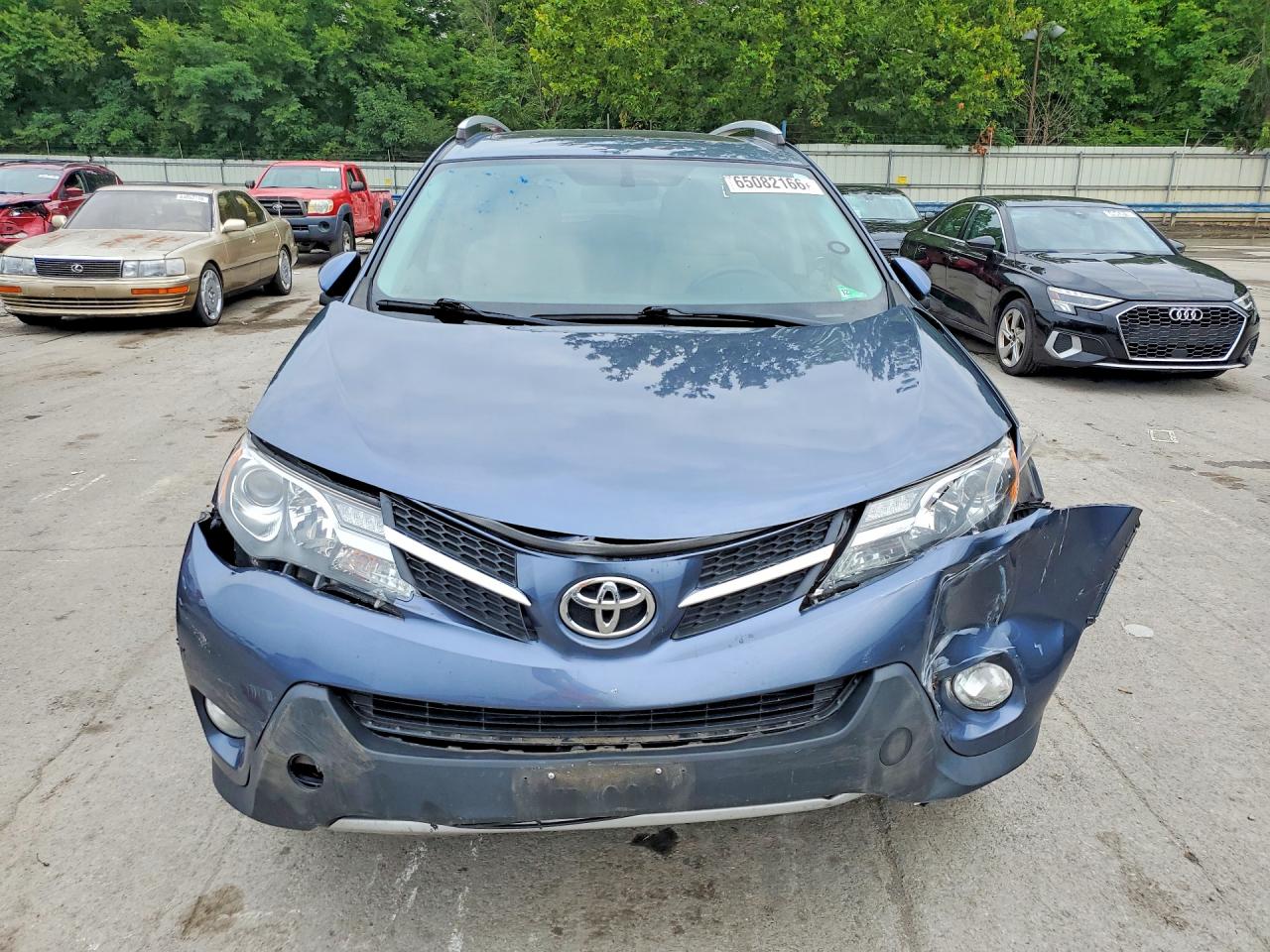 2013 Toyota Rav4 Xle Blue vin: JTMRFREVXDD004893