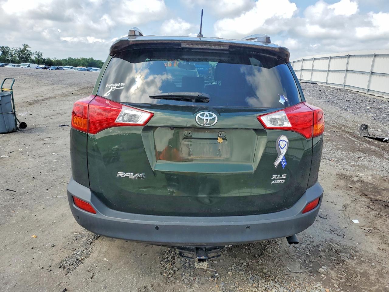 2013 Toyota Rav4 Xle Green vin: JTMRFREVXDD005560