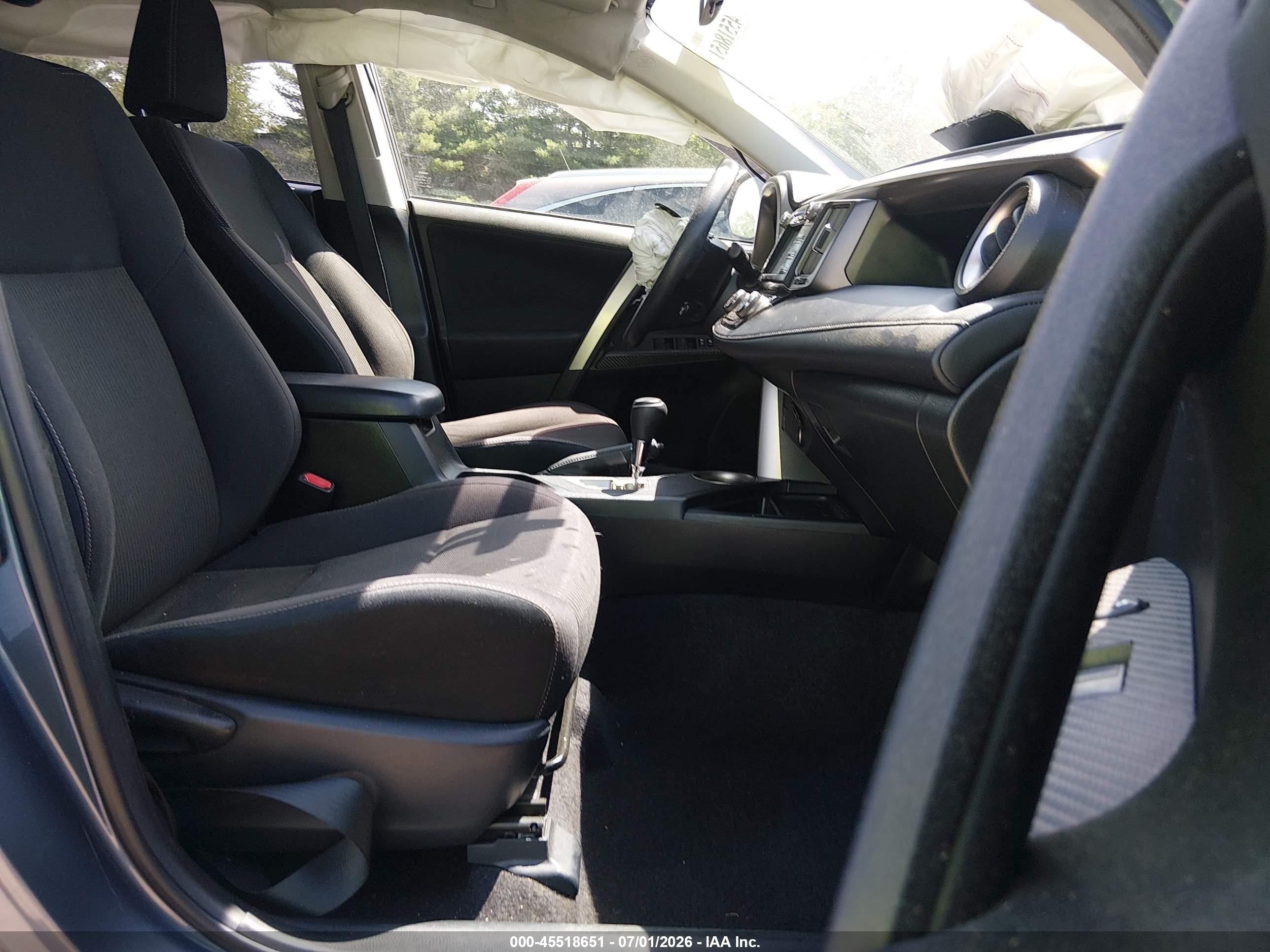 2013 Toyota Rav4 Xle Blue vin: JTMRFREVXDD038235