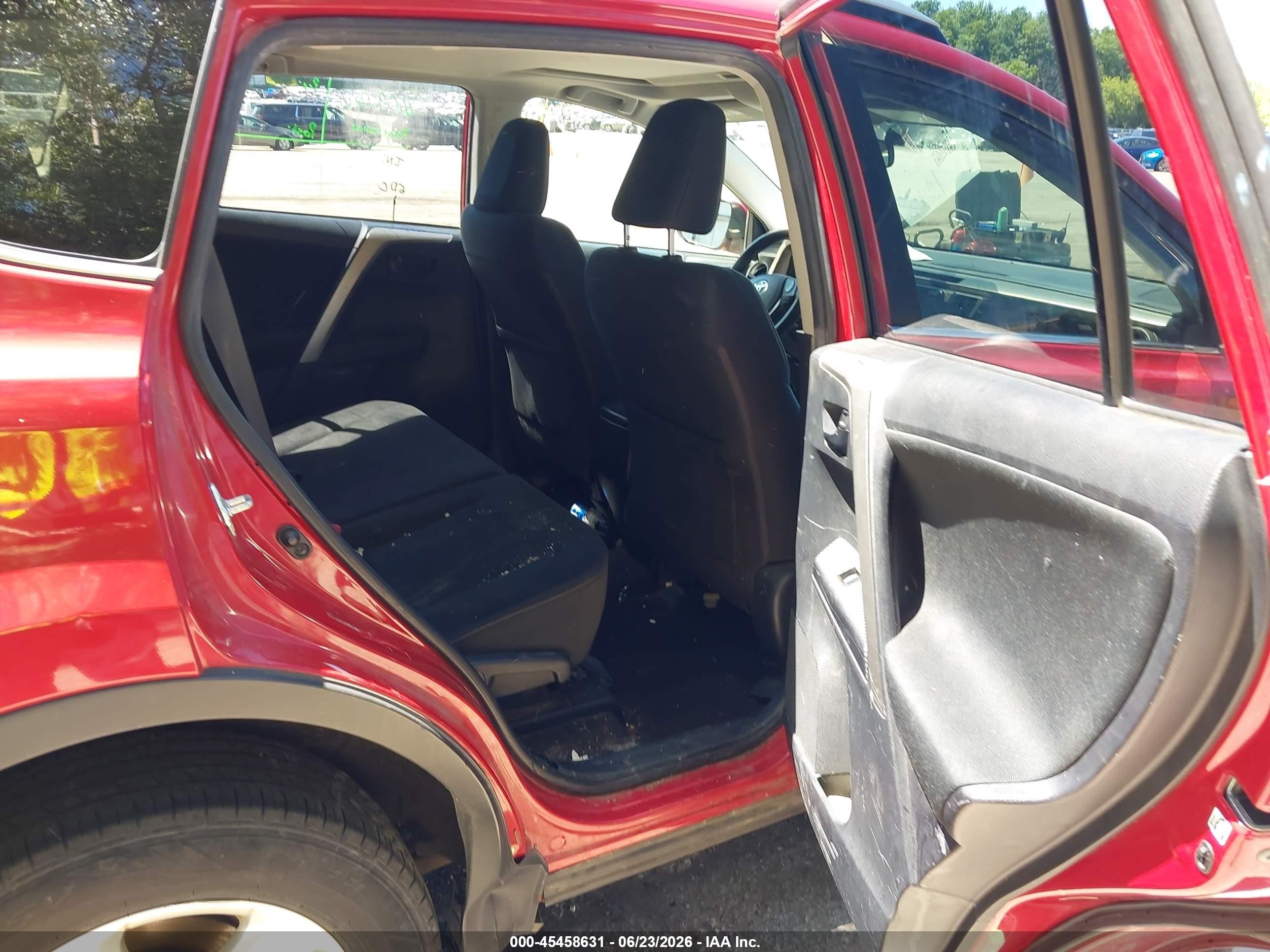 2013 Toyota Rav4 Xle Красный vin: JTMRFREVXDD041118