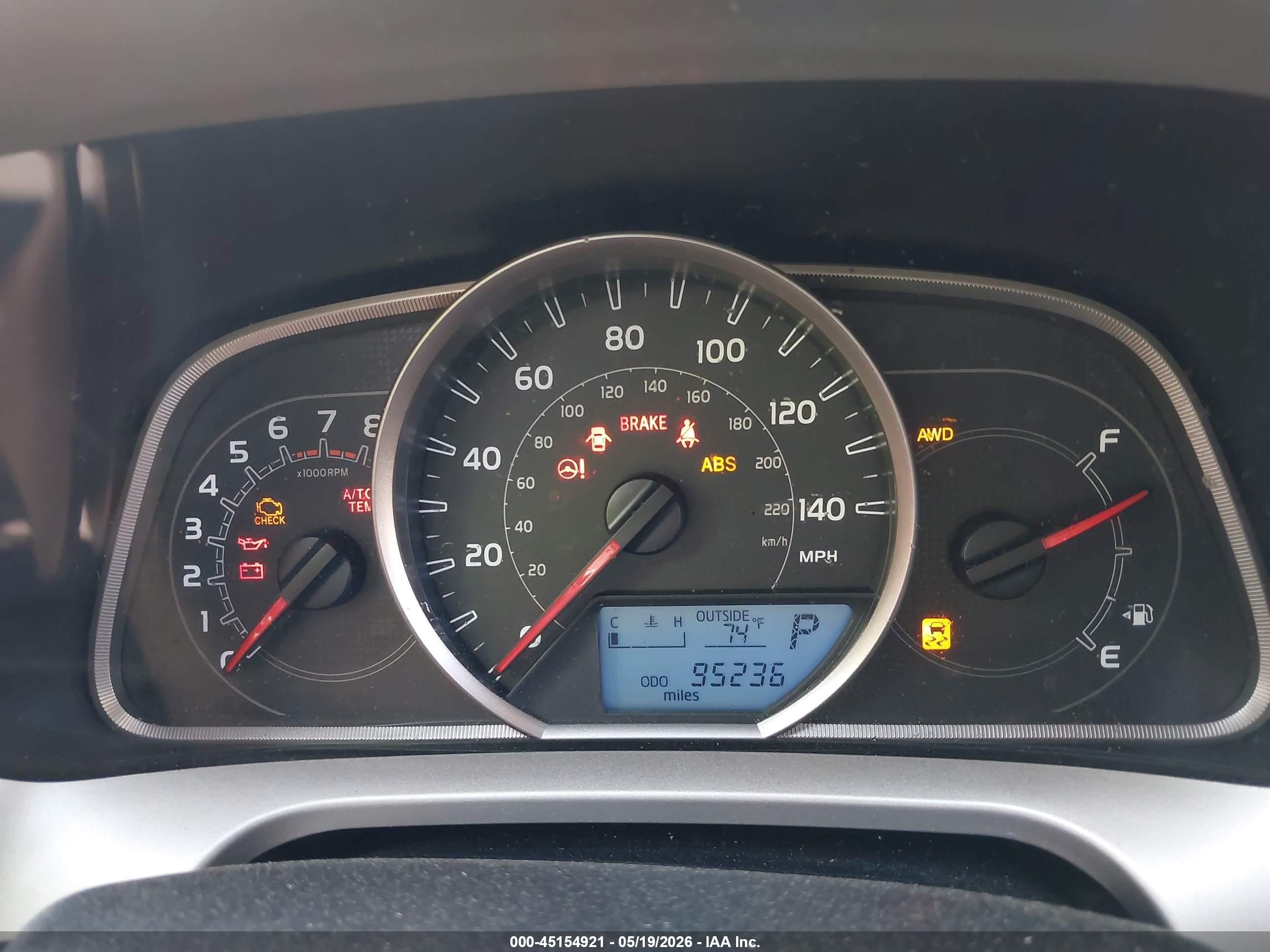 2013 Toyota Rav4 Xle Blue vin: JTMRFREVXDD044004