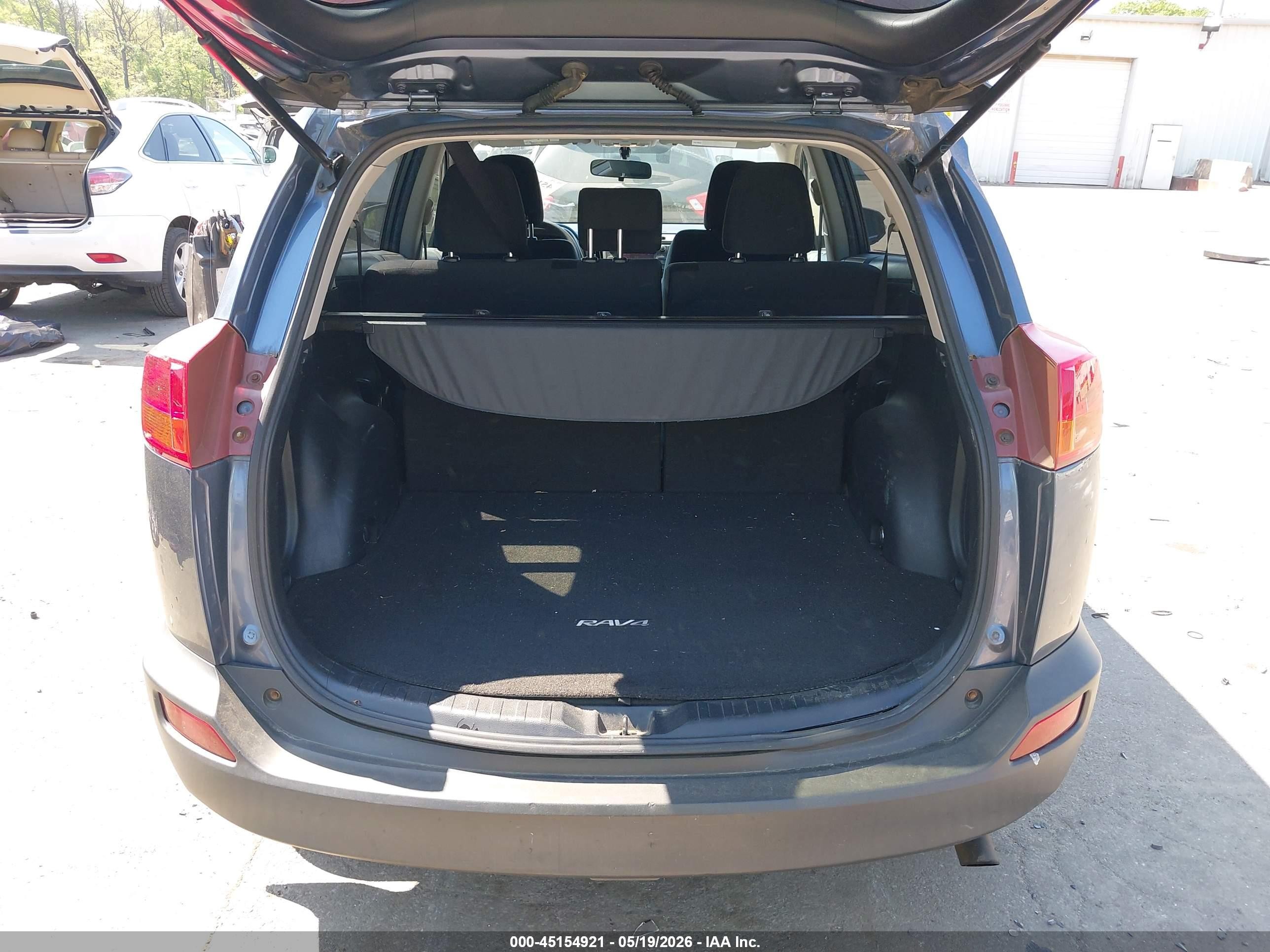2013 Toyota Rav4 Xle Blue vin: JTMRFREVXDD044004