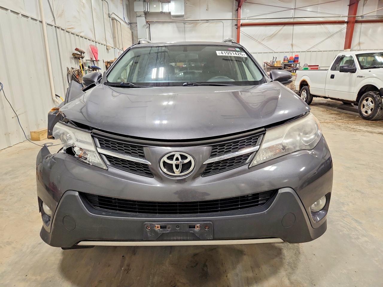 2014 Toyota Rav4 Xle Серый vin: JTMRFREVXED048345