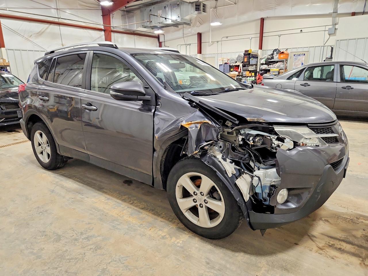 2014 Toyota Rav4 Xle Серый vin: JTMRFREVXED048345