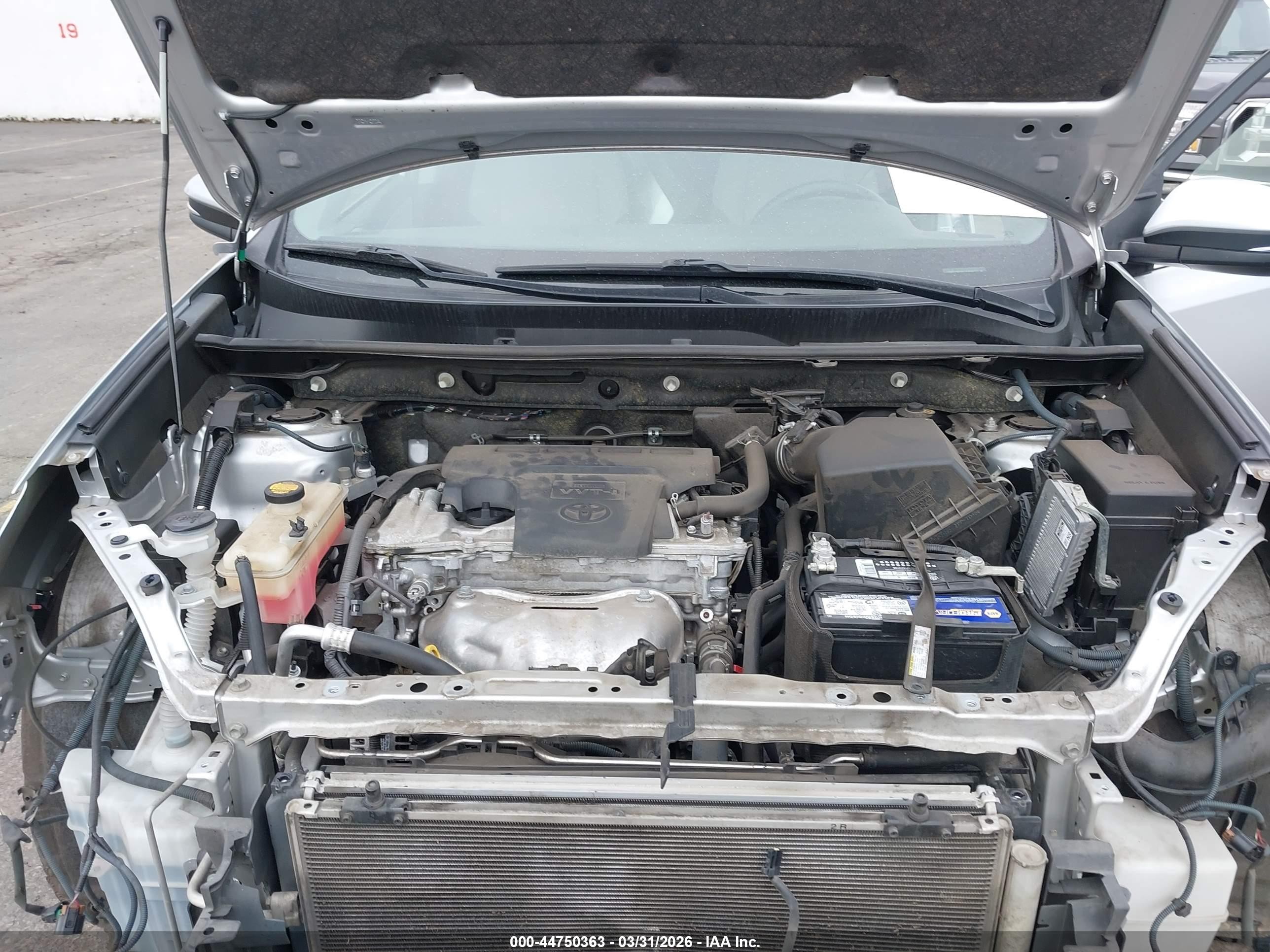 2014 Toyota Rav4 Xle Серебряный vin: JTMRFREVXED059572