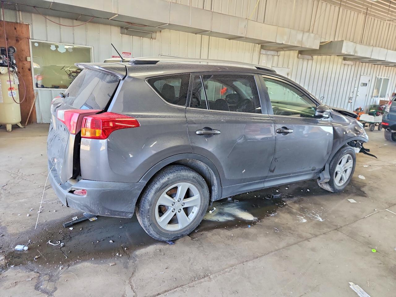 2014 Toyota Rav4 Xle Серый vin: JTMRFREVXED092734