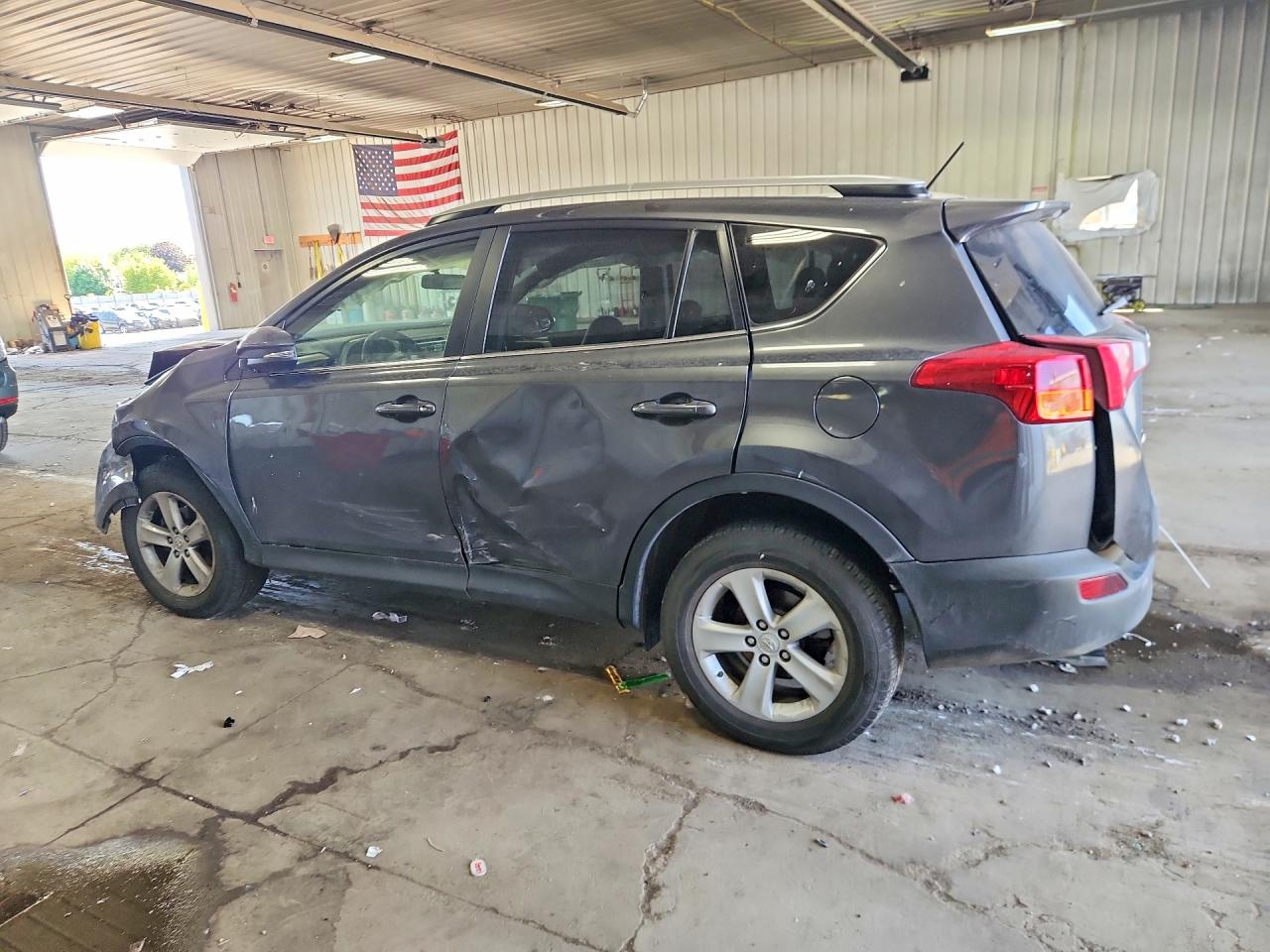 2014 Toyota Rav4 Xle Серый vin: JTMRFREVXED092734
