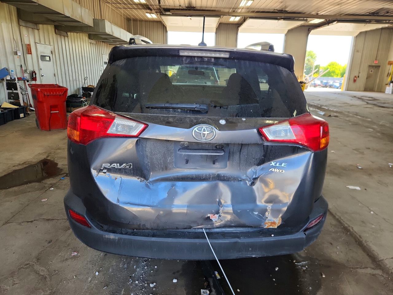 2014 Toyota Rav4 Xle Серый vin: JTMRFREVXED092734
